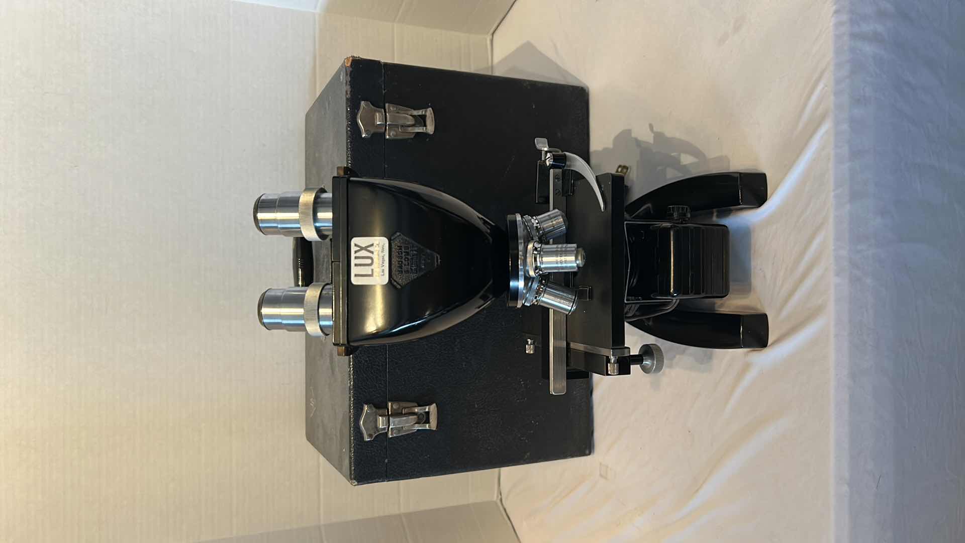 Photo 5 of BAUSCH  & LOMB BINOCULAR COMPOUND MICROSCOPE W CASE