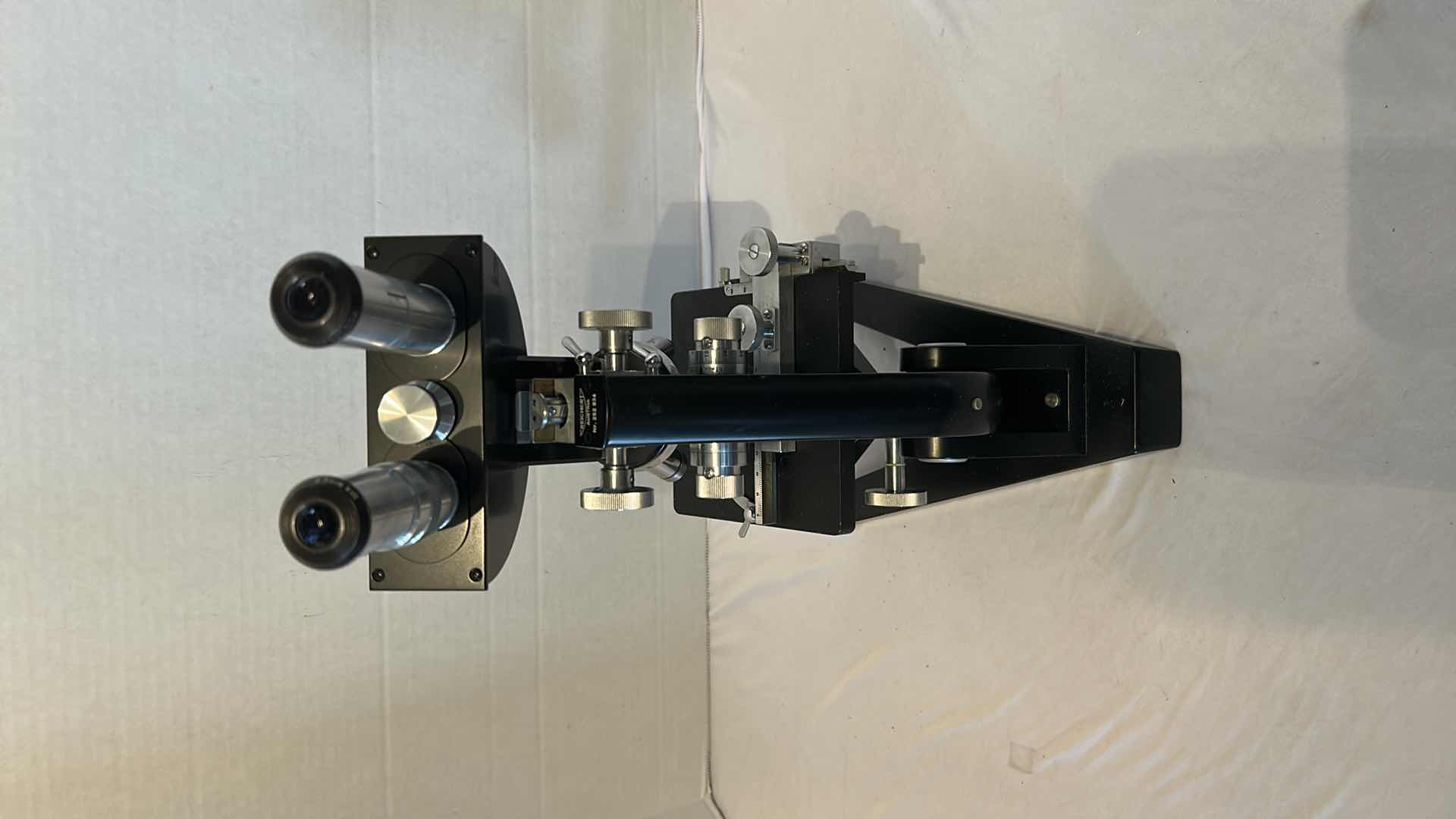 Photo 1 of VINTAGE MICROSCOPE BY REICHERT WIEN W WOOD CASE 