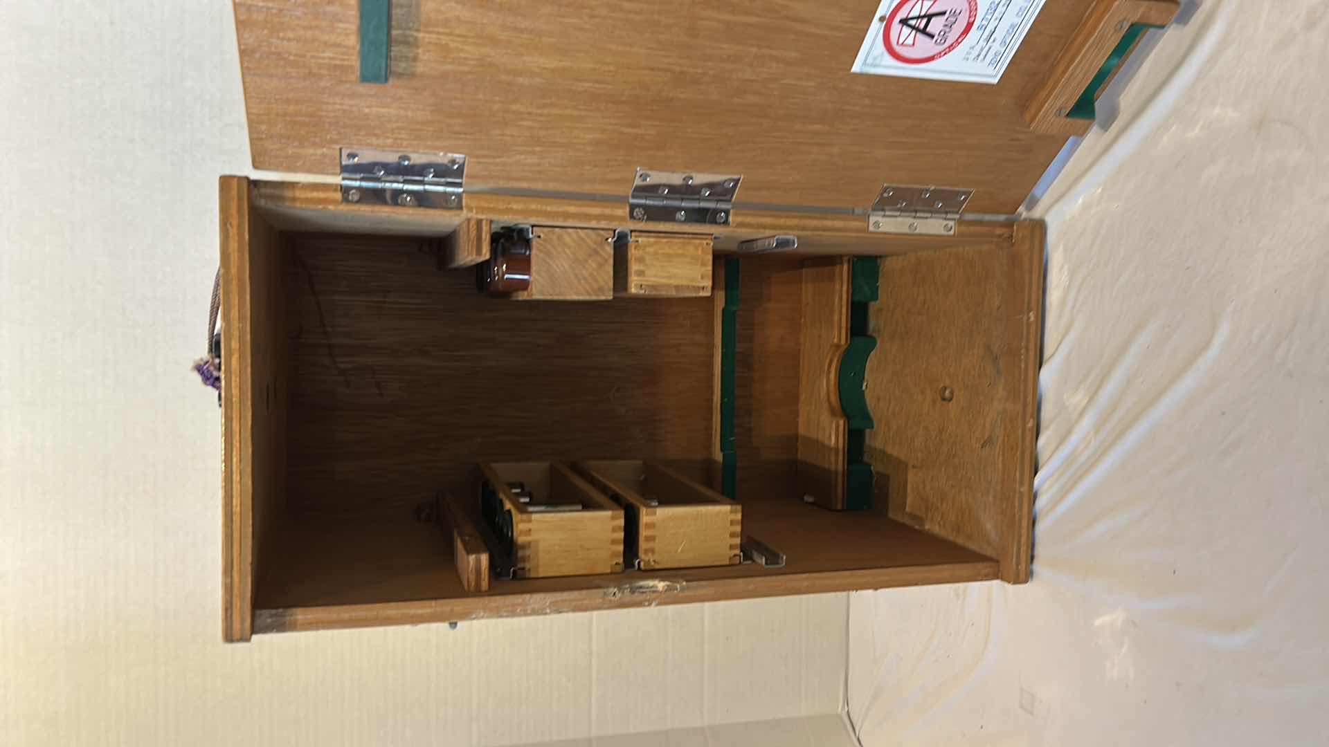 Photo 1 of VINTAGE BAUSCH & LOMB PRENTISS BINOCULAR MICROSCOPE , SERIAL NUMBER 62504