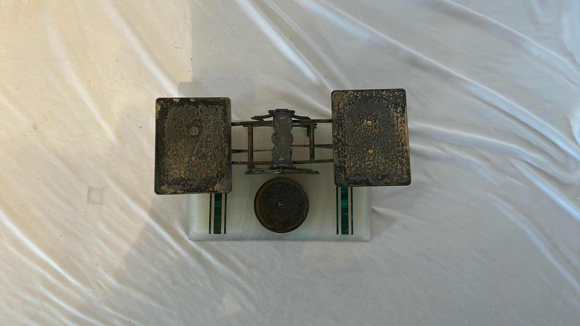 Photo 1 of ANTIQUE POSTAL SCALE MADE BY MORDAN & CO IN LONDON 19th CENTURY