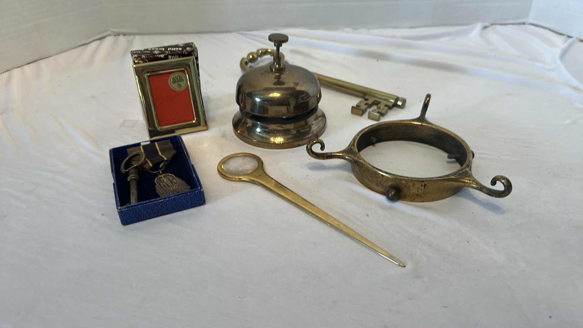 Photo 2 of 6-ASSORTED BRASS COLLECTABLES