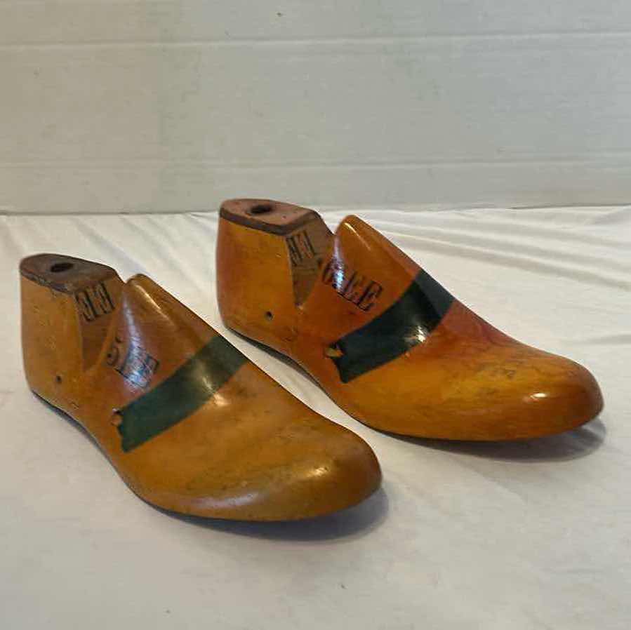 Photo 1 of 2-VINTAGE ALCO US MILITARY WOODEN SHOE FORM