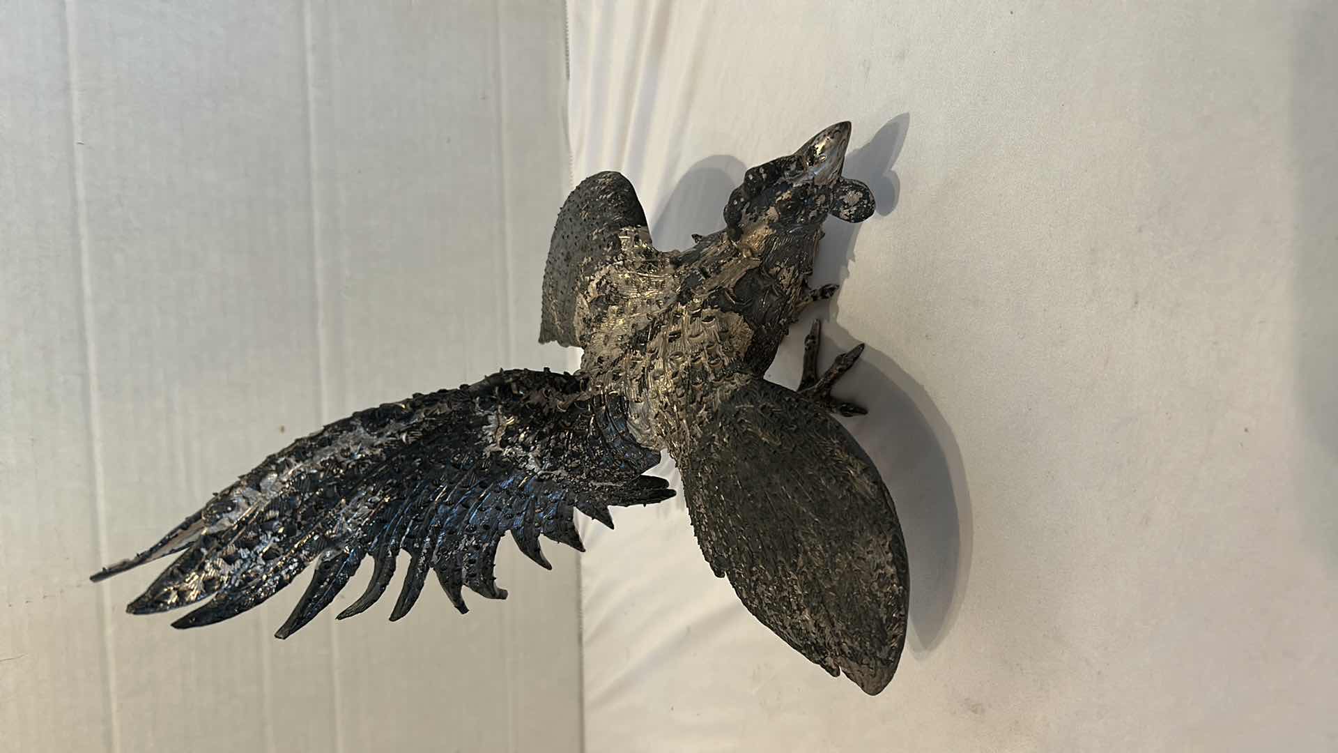 Photo 1 of 2- BRONZE  VINTAGE MID 20th CENTURY FROM BUCCELLATI FIGHTING ROOSTERS