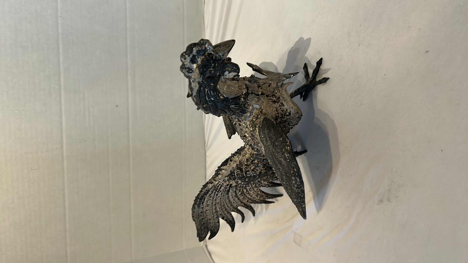 Photo 1 of 2- BRONZE  VINTAGE MID 20th CENTURY FROM BUCCELLATI FIGHTING ROOSTERS