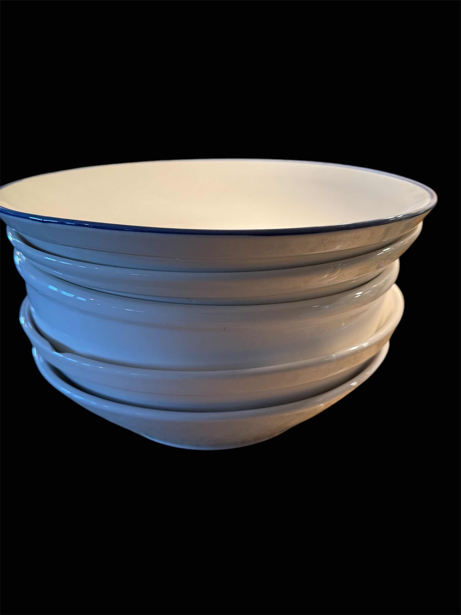 Photo 1 of 5-LARGE PORCELAIN SERVING BOWLS