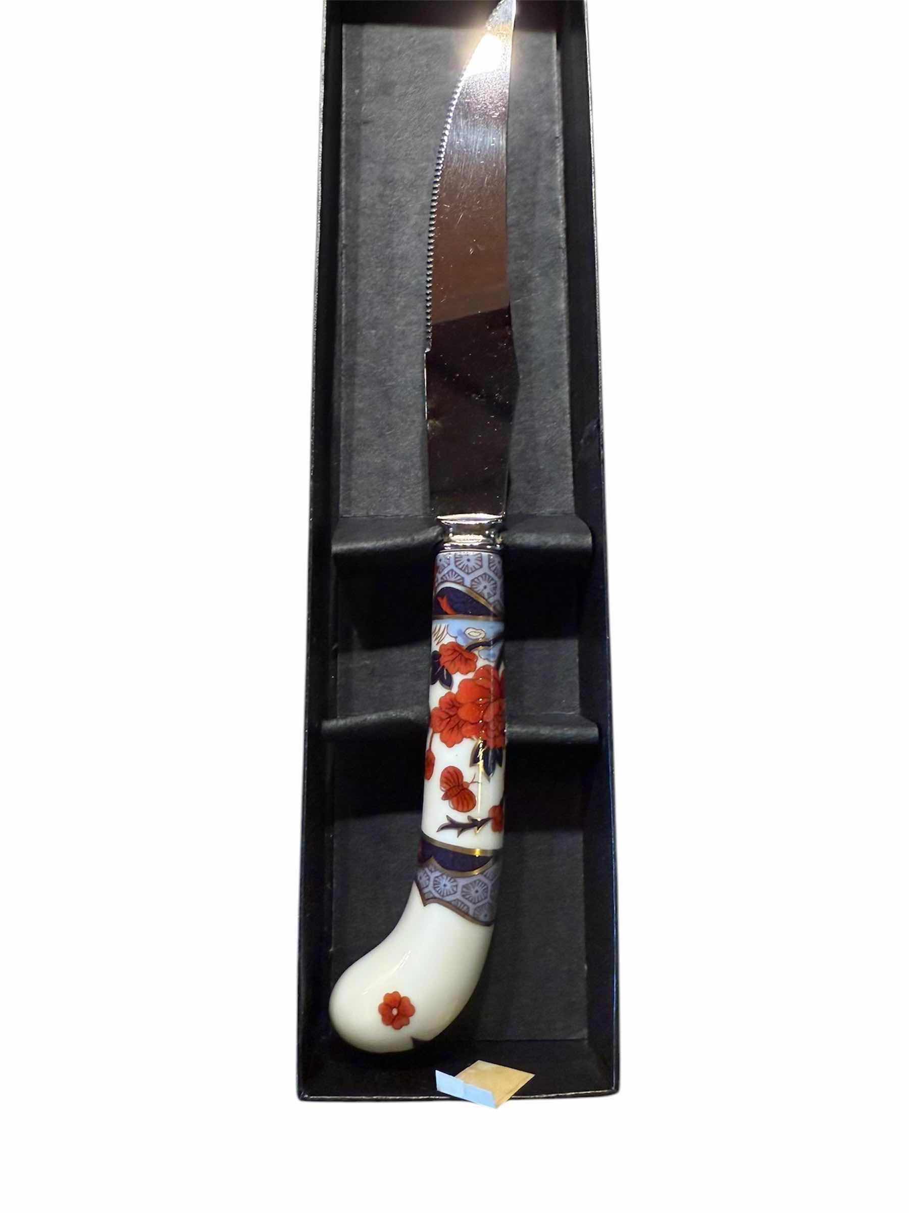 Photo 1 of 5-VINTAGE PRILL SHEFFIELD STEAK KNIVES