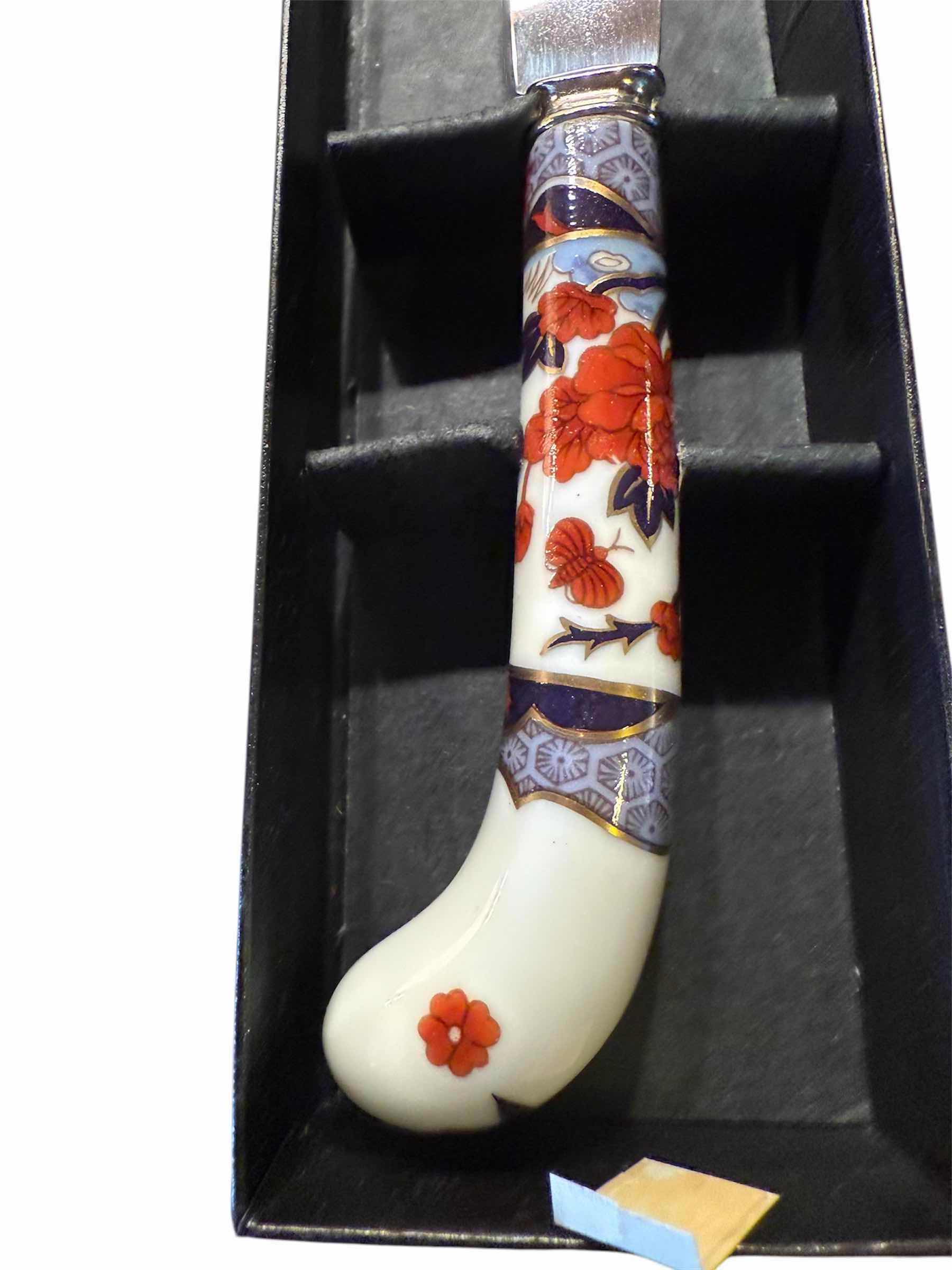 Photo 1 of 5-VINTAGE PRILL SHEFFIELD STEAK KNIVES