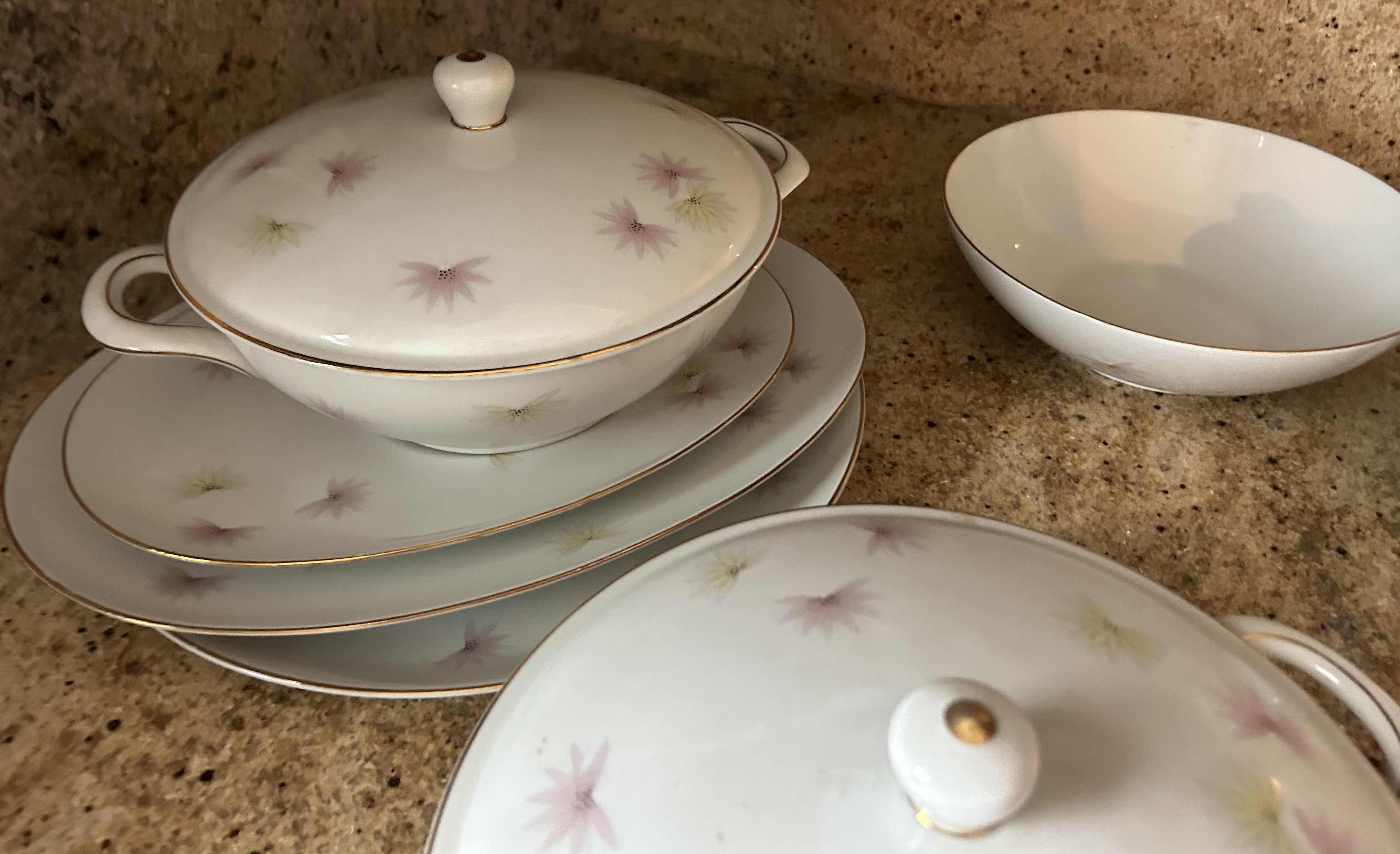 Photo 1 of 13 PC-VINTAGE "INDEPENDENCE JAPAN" IRONSTONE SERVEWARE