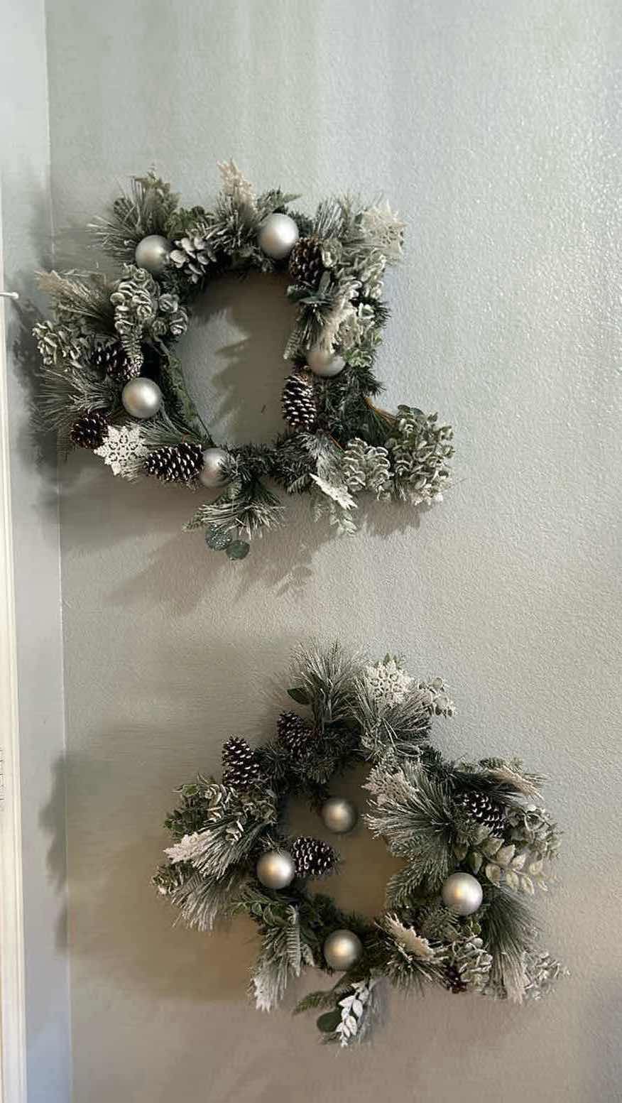 Photo 1 of 2- CHRISTMAS WREATHS