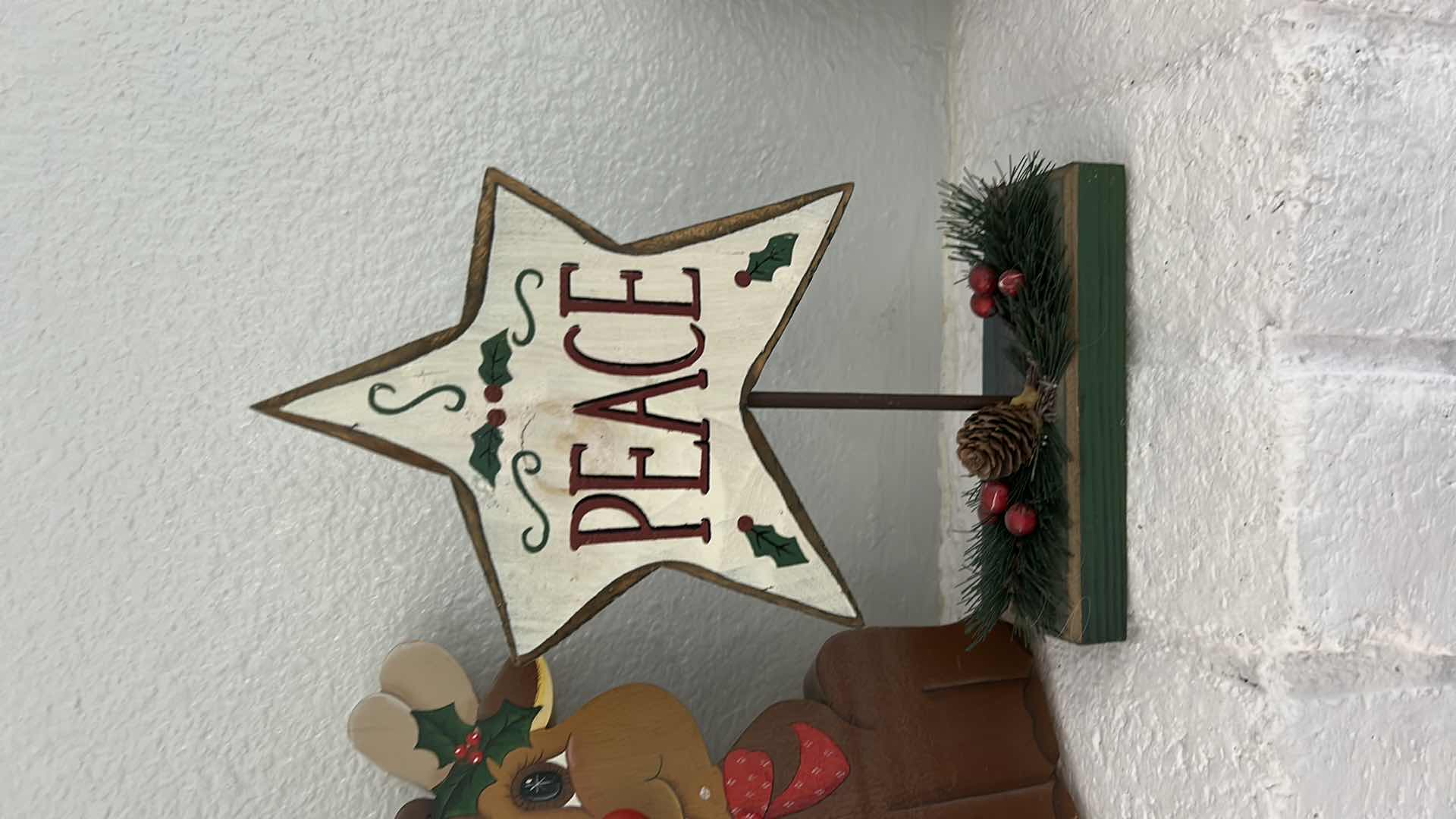 Photo 1 of 3- WOOD CHRISTMAS DECORATIONS
