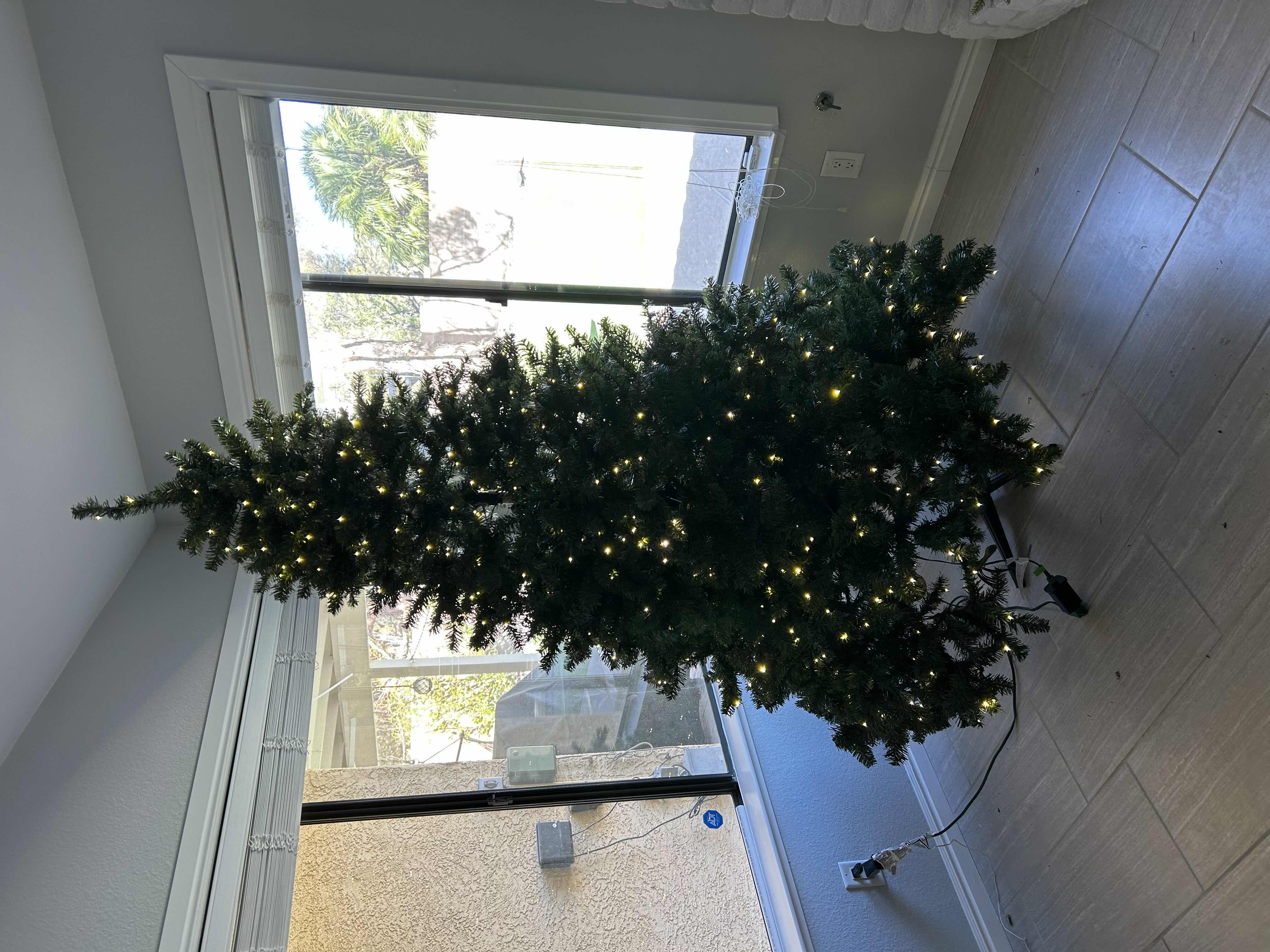 Photo 1 of 8" PRE LIT CHRISTMAS TREE