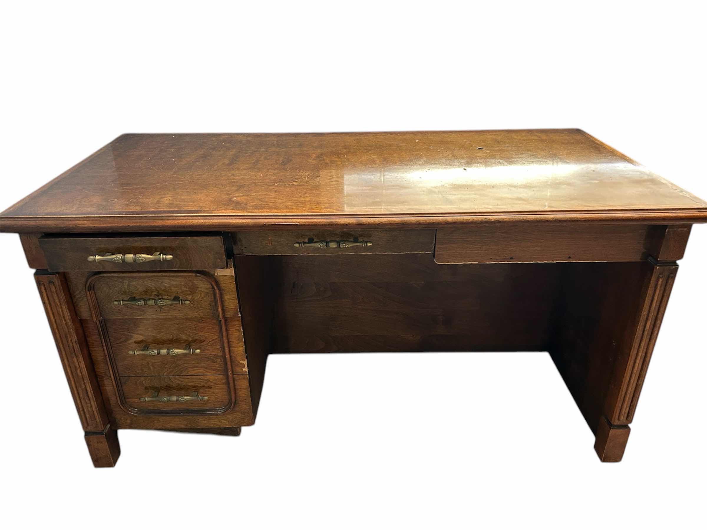 Photo 1 of ANTIQUE DESK 59 X 29 H 29”