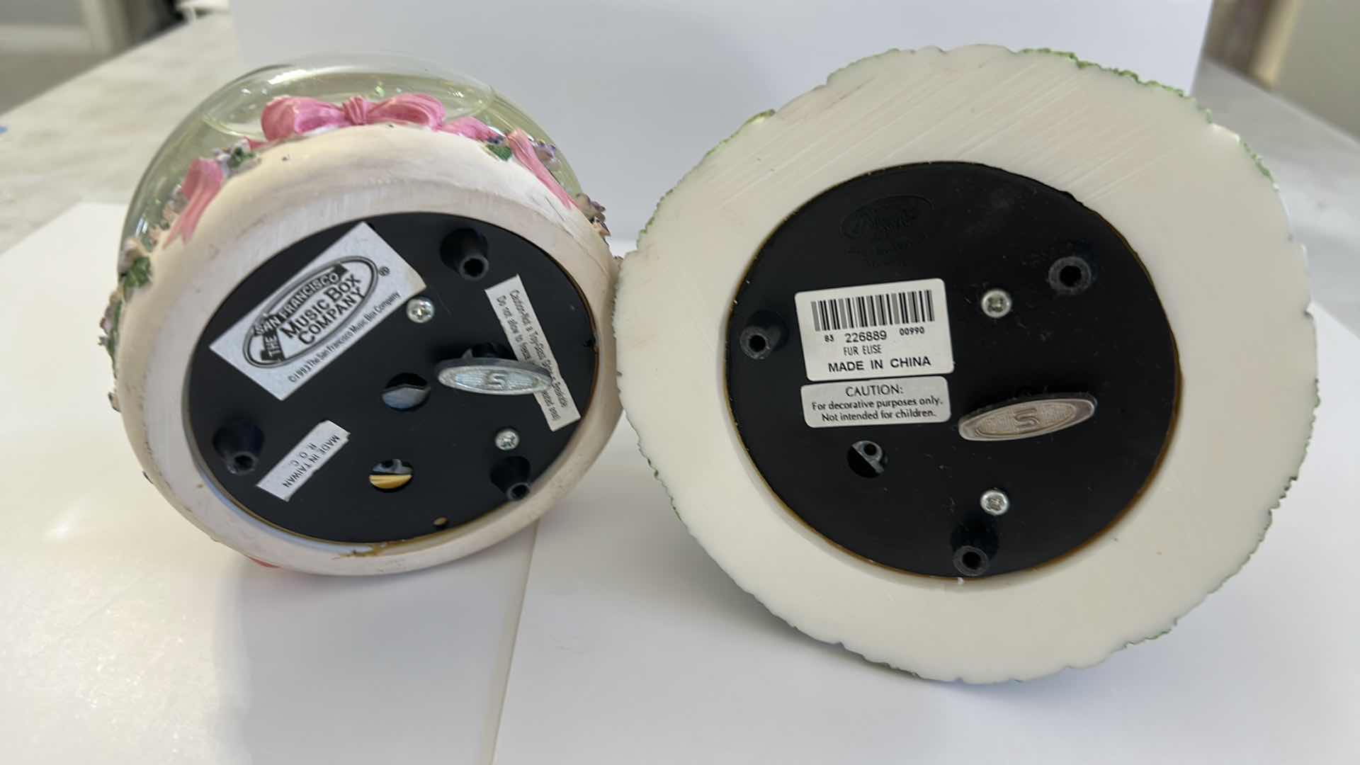 Photo 1 of 2- SAN FRANCISCO MUSIC BOX GLOBES