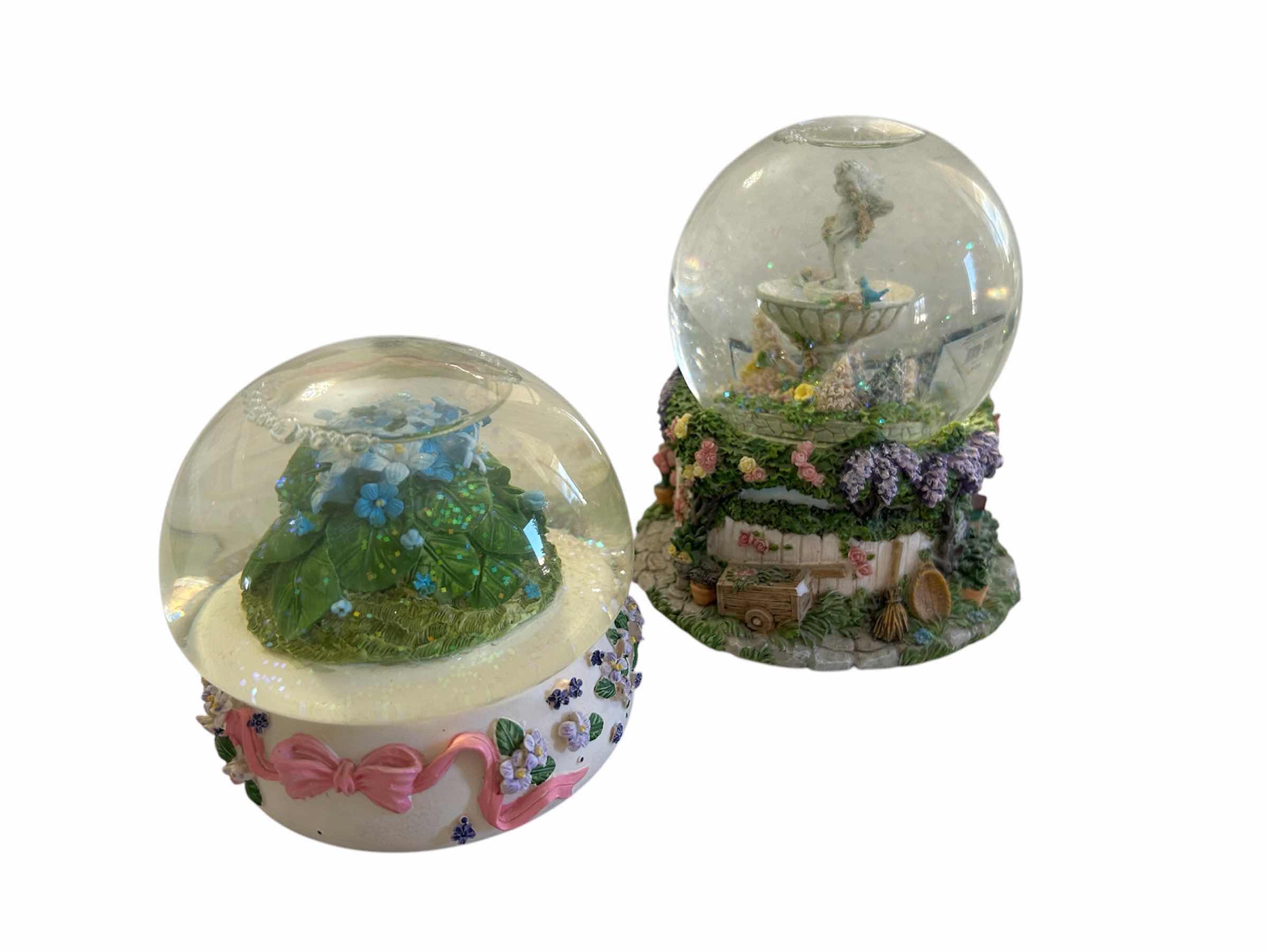 Photo 1 of 2- SAN FRANCISCO MUSIC BOX GLOBES