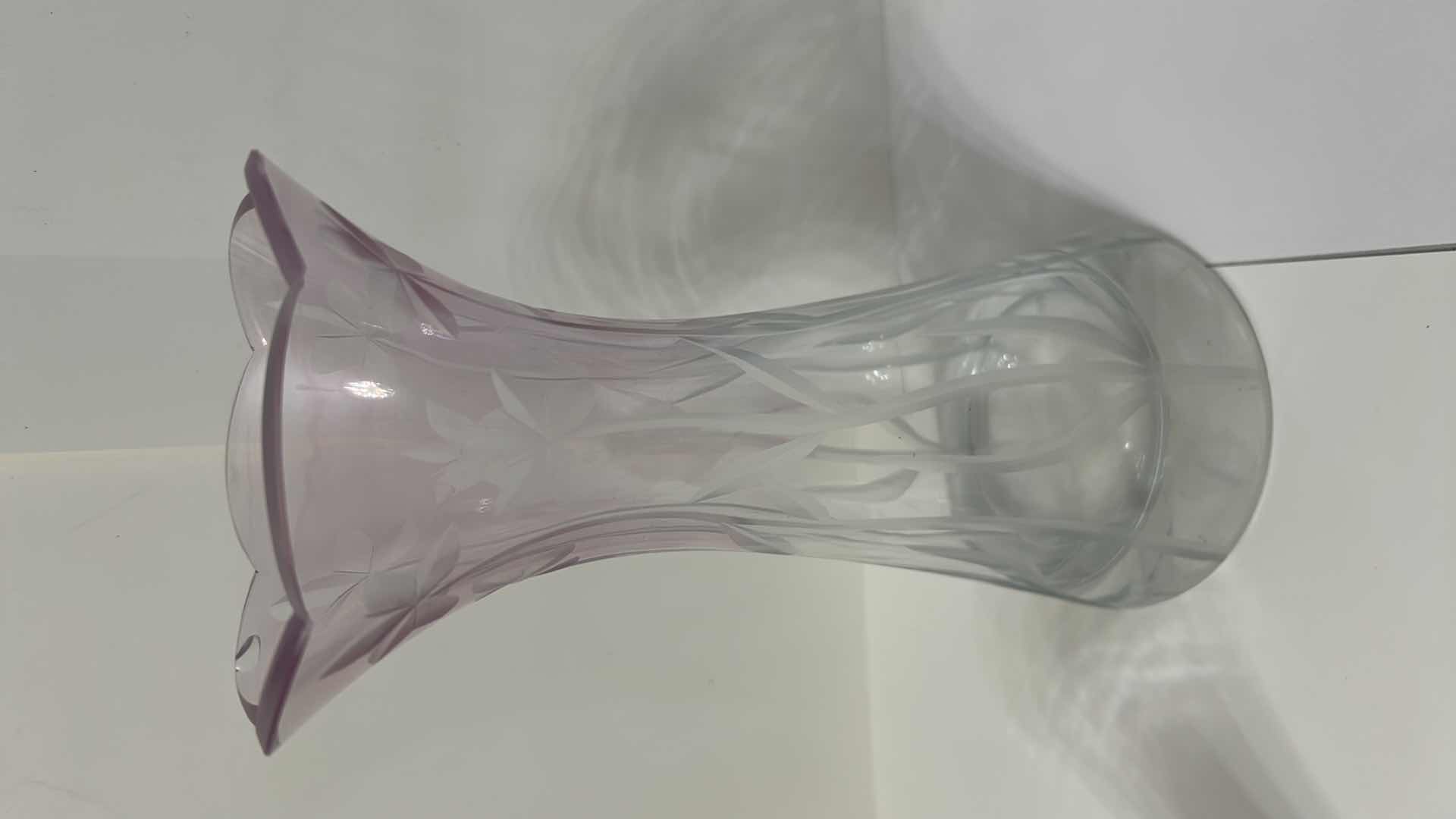 Photo 1 of 3- GLASS FLOWER VASES