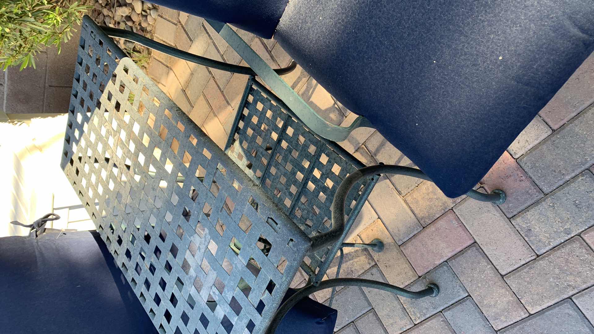 Photo 1 of 2-ROCKING POOL CHAIRS WITH PADS AND A TABLE