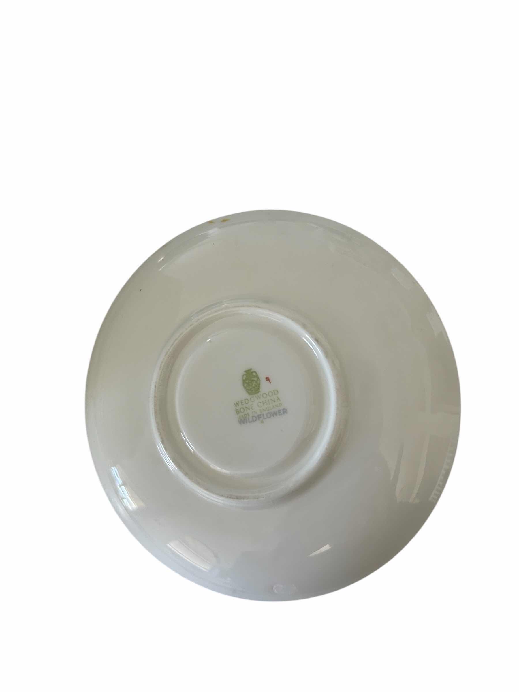 Photo 1 of 3- WEDGEWOOD ENGLAND WILDFLOWER CUP AND SAUCER