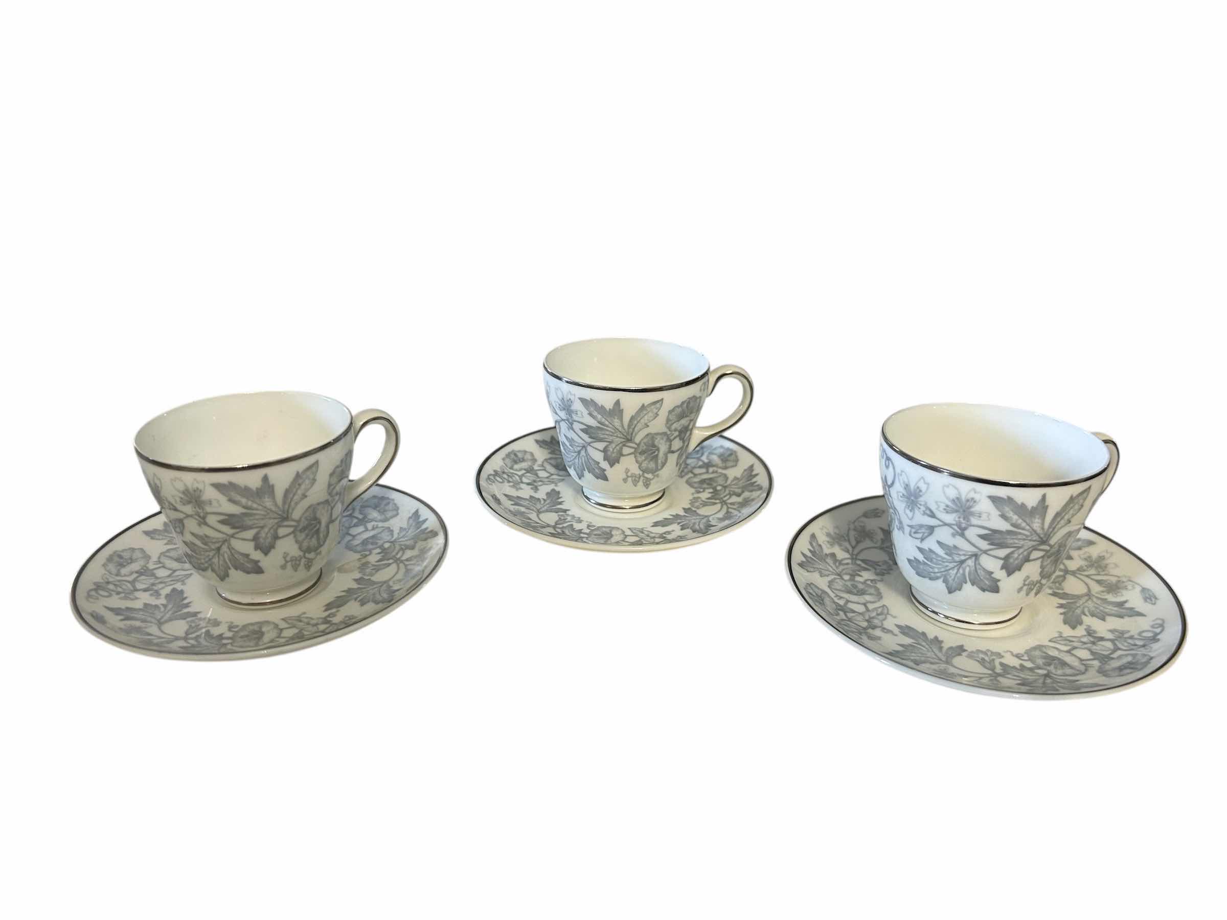 Photo 1 of 3- WEDGEWOOD ENGLAND WILDFLOWER CUP AND SAUCER