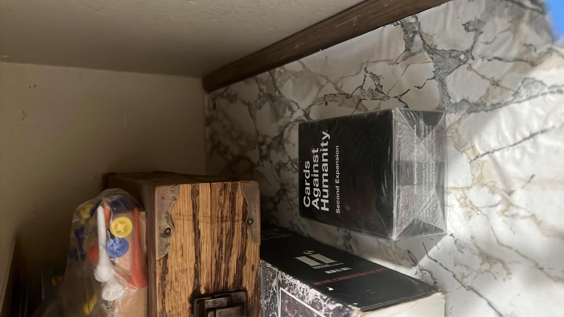 Photo 1 of CONTENTS OF CABINET-BOARD GAMES