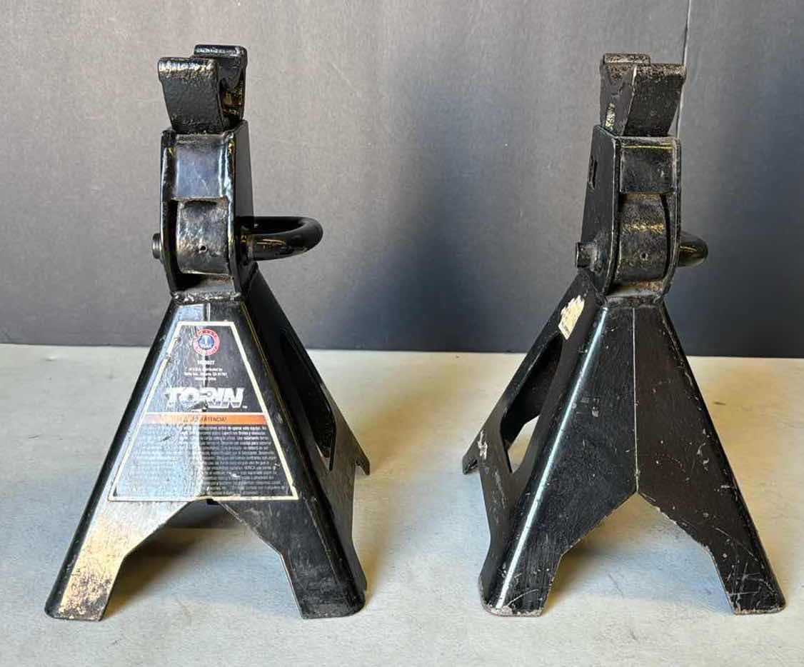 Photo 1 of 3 TON JACK STANDS (2)