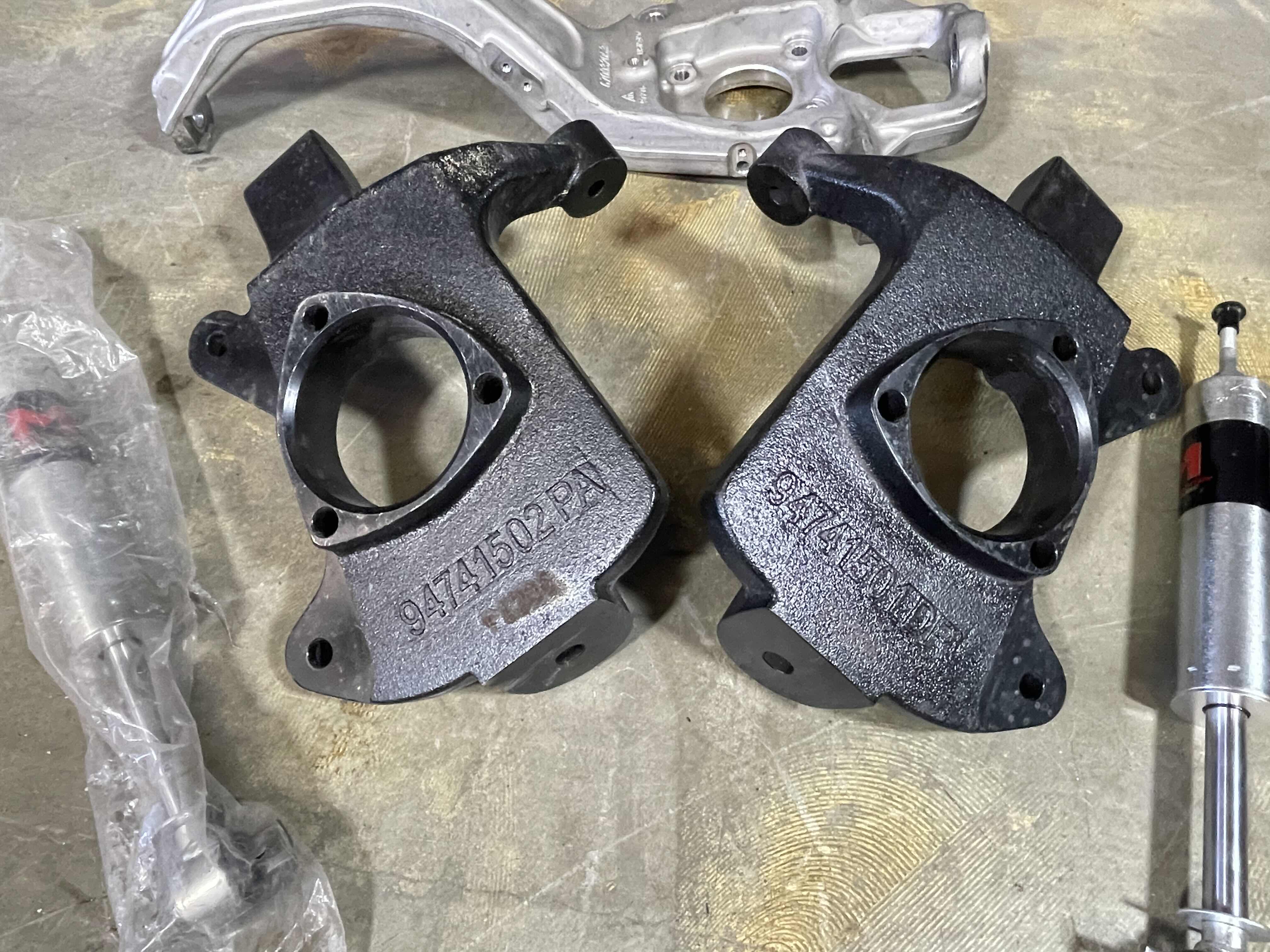 Photo 1 of GM TRUCK 09-06 SPINDLES 4” LIFT PARTS WITH ROUGH COUNTRY STRUTS