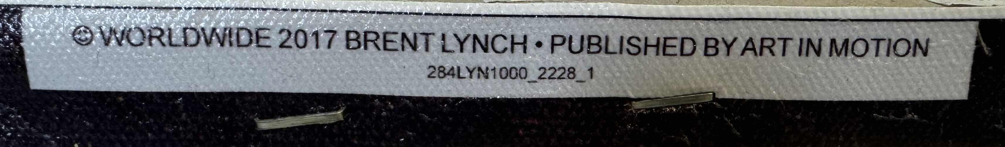 Photo 1 of WORLDWIDE 2017 BRENT LYNCH CIGAR BAR WALL ART CANVAS PRINT 28" X 22" - MAN