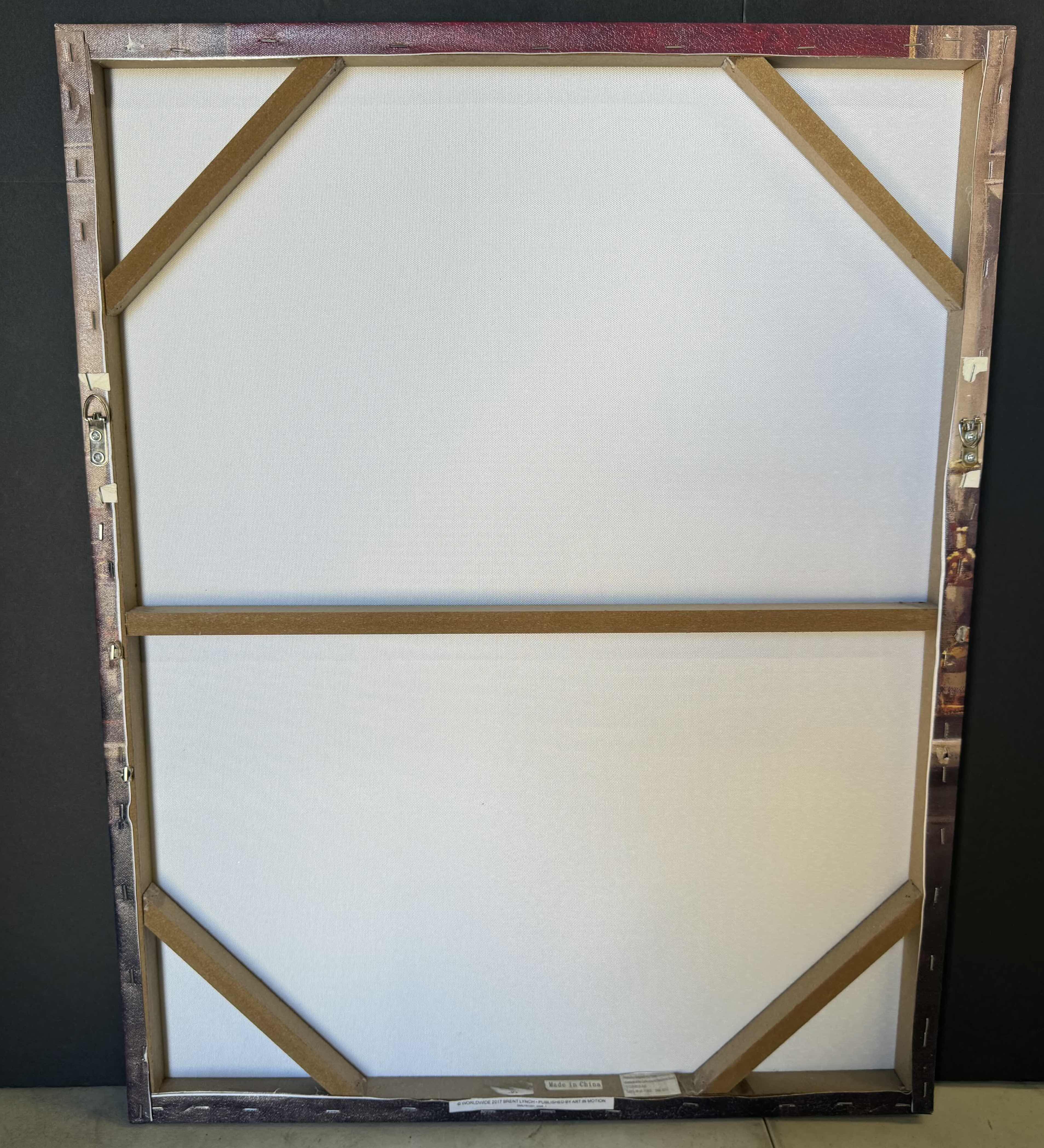 Photo 1 of WORLDWIDE 2017 BRENT LYNCH CIGAR BAR WALL ART CANVAS PRINT 28" X 22" - WOMAN