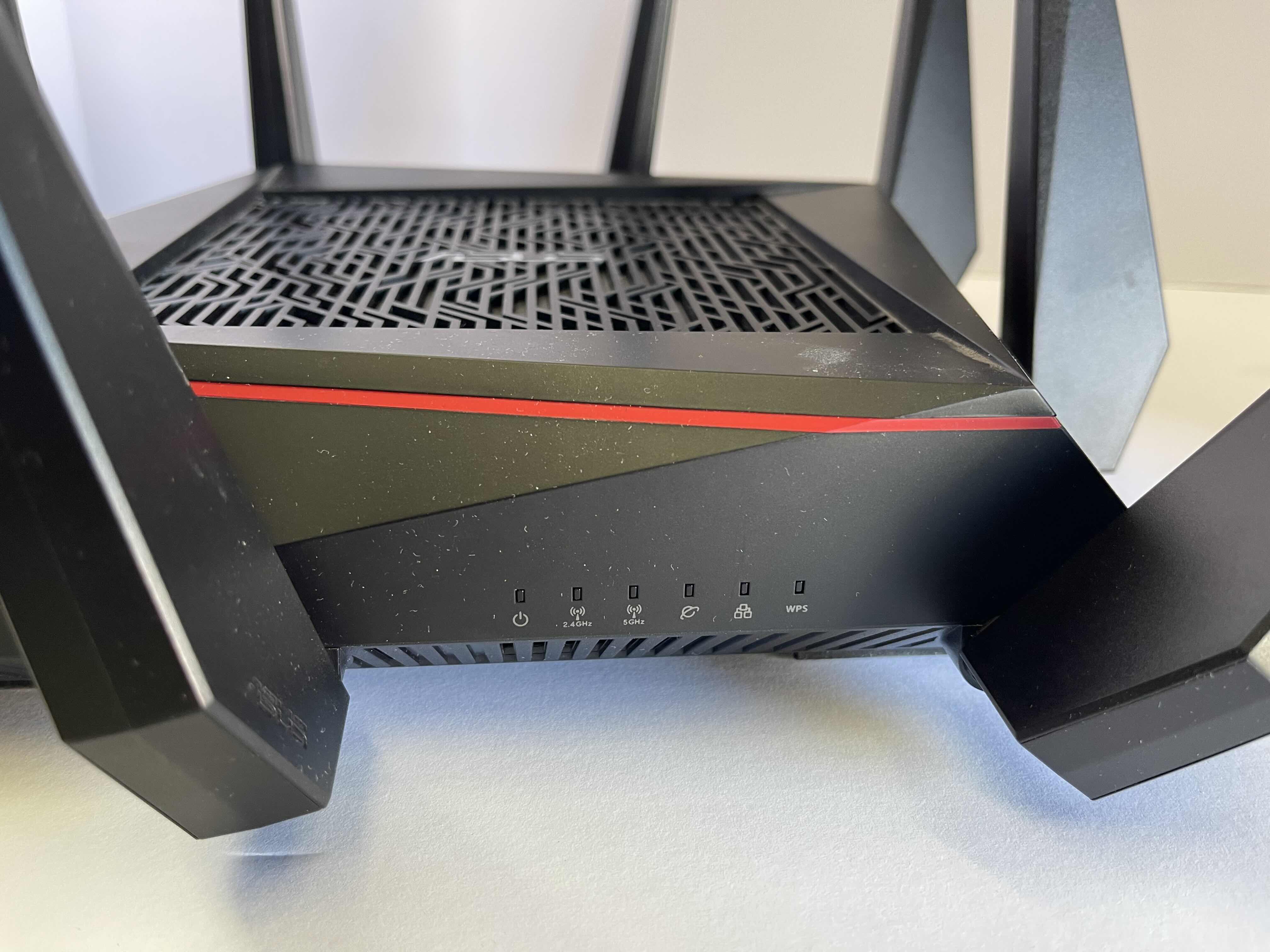 Photo 1 of ASUS ROUTER MODEL RT-AC5300 (MISSING POWER CORD)