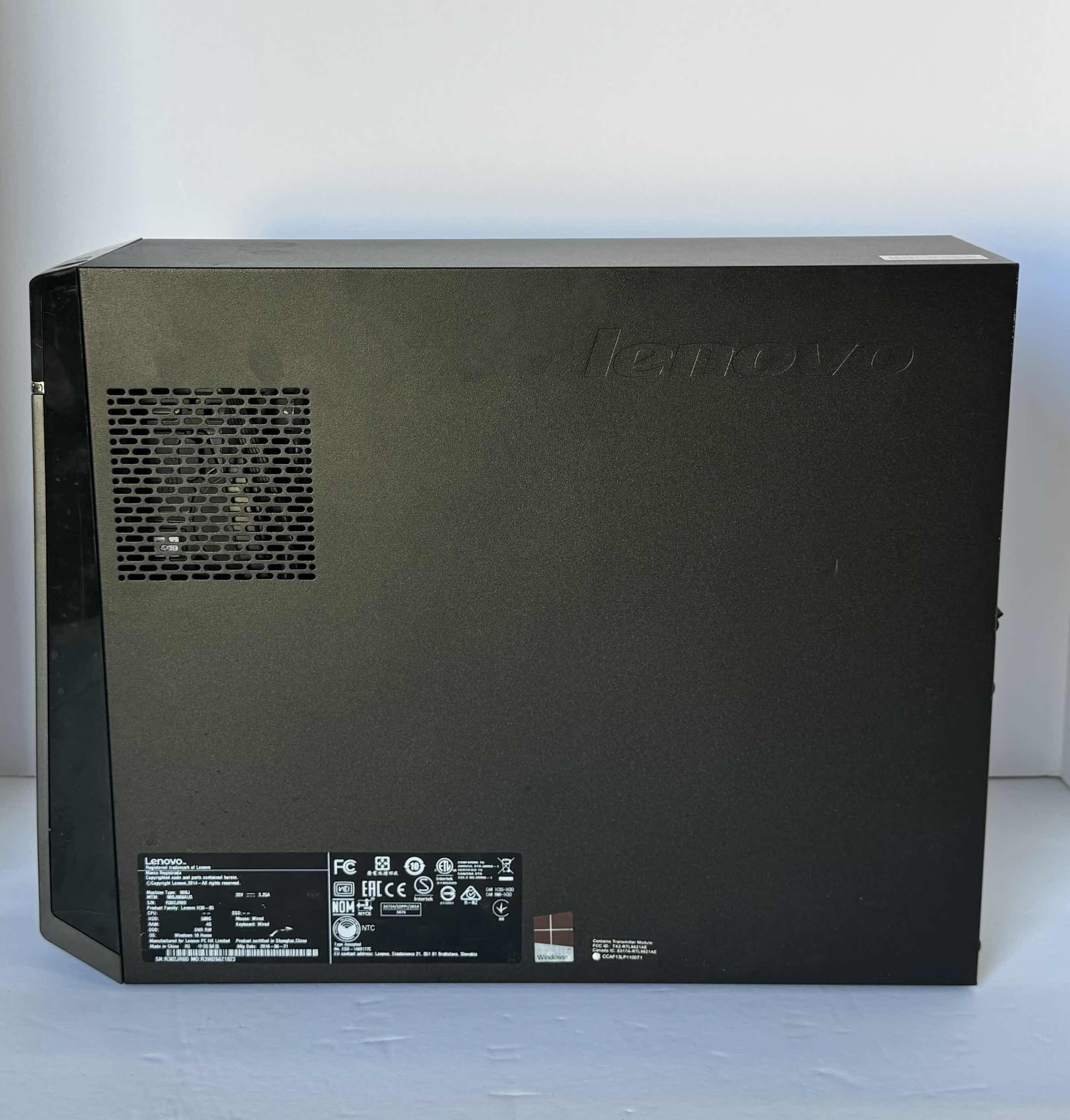 Photo 1 of LENOVO COMPUTER