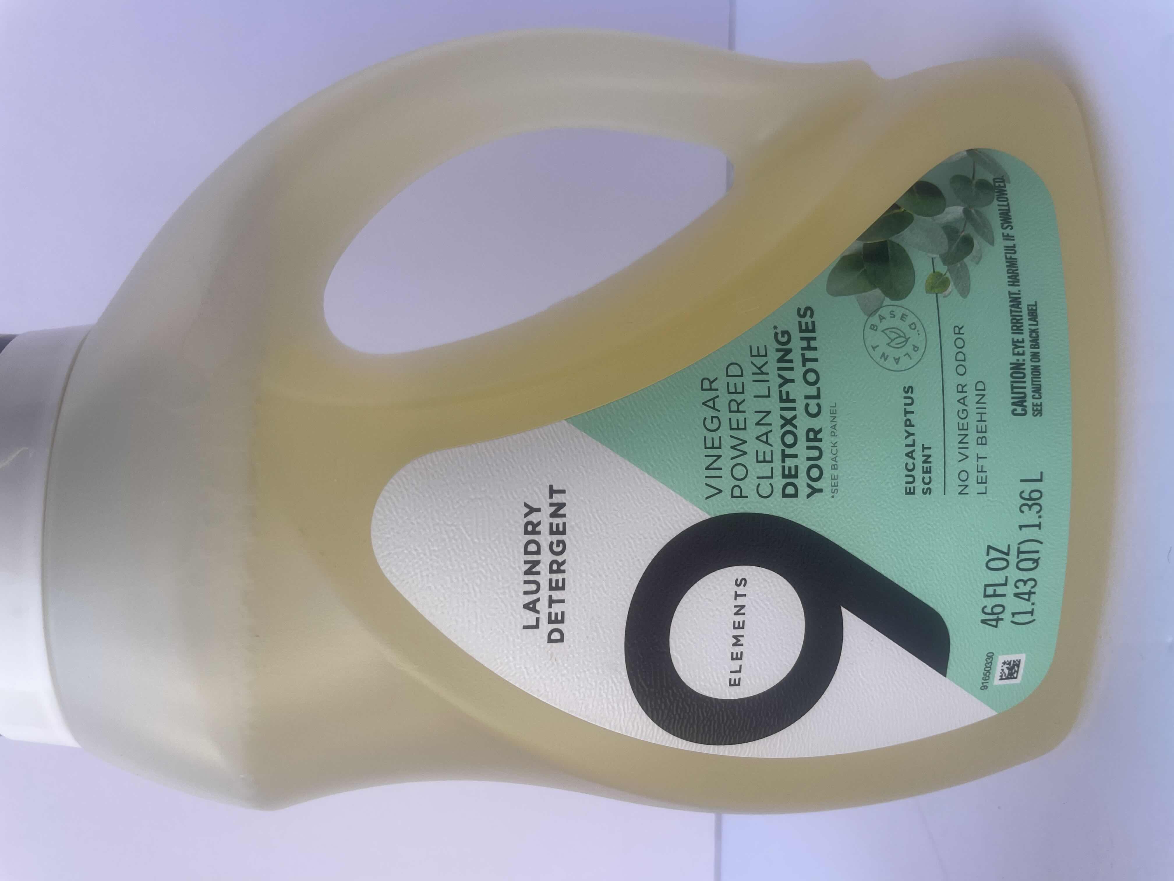 Photo 1 of 9 ELEMENTS LAUNDRY DETERGENT EUCALYPTUS SCENT 46 FL OZ. (3)