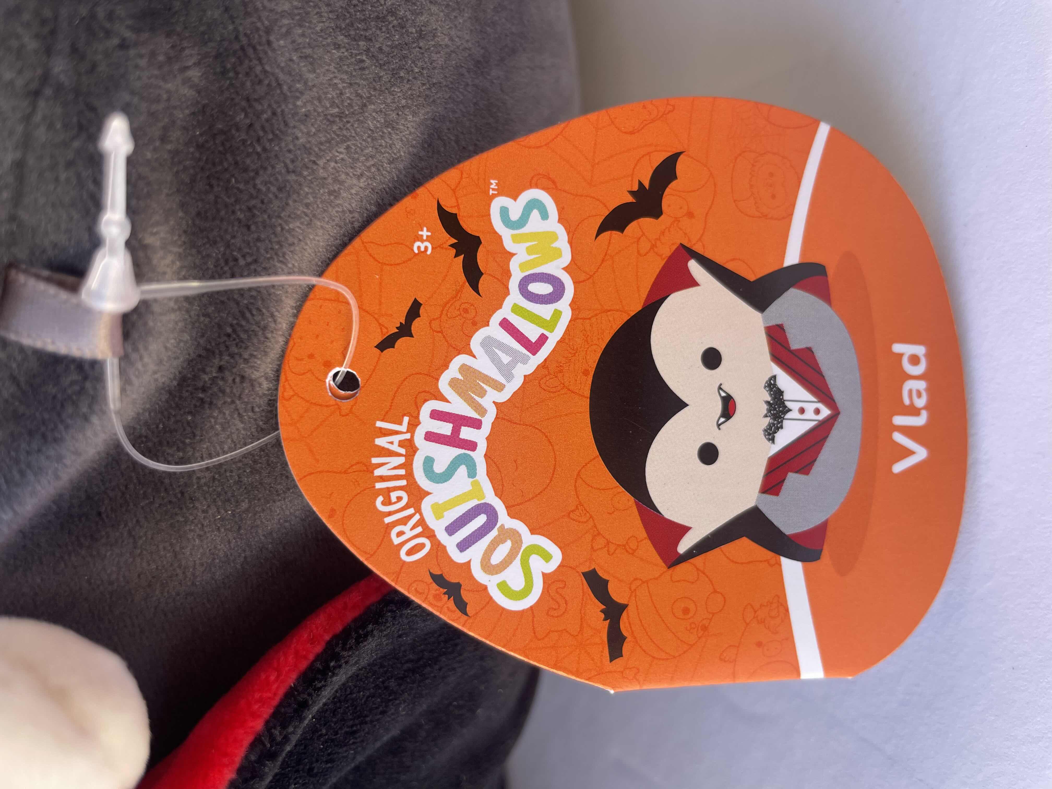 Photo 1 of HALLOWEEN SQUISHMALLOW VLAD H12”, THE NIGHTMARE BEFORE CHRISTMAS SHOCK H10” & FLIPAMALLOW JOHAN & ELLETTE H12” NWT
