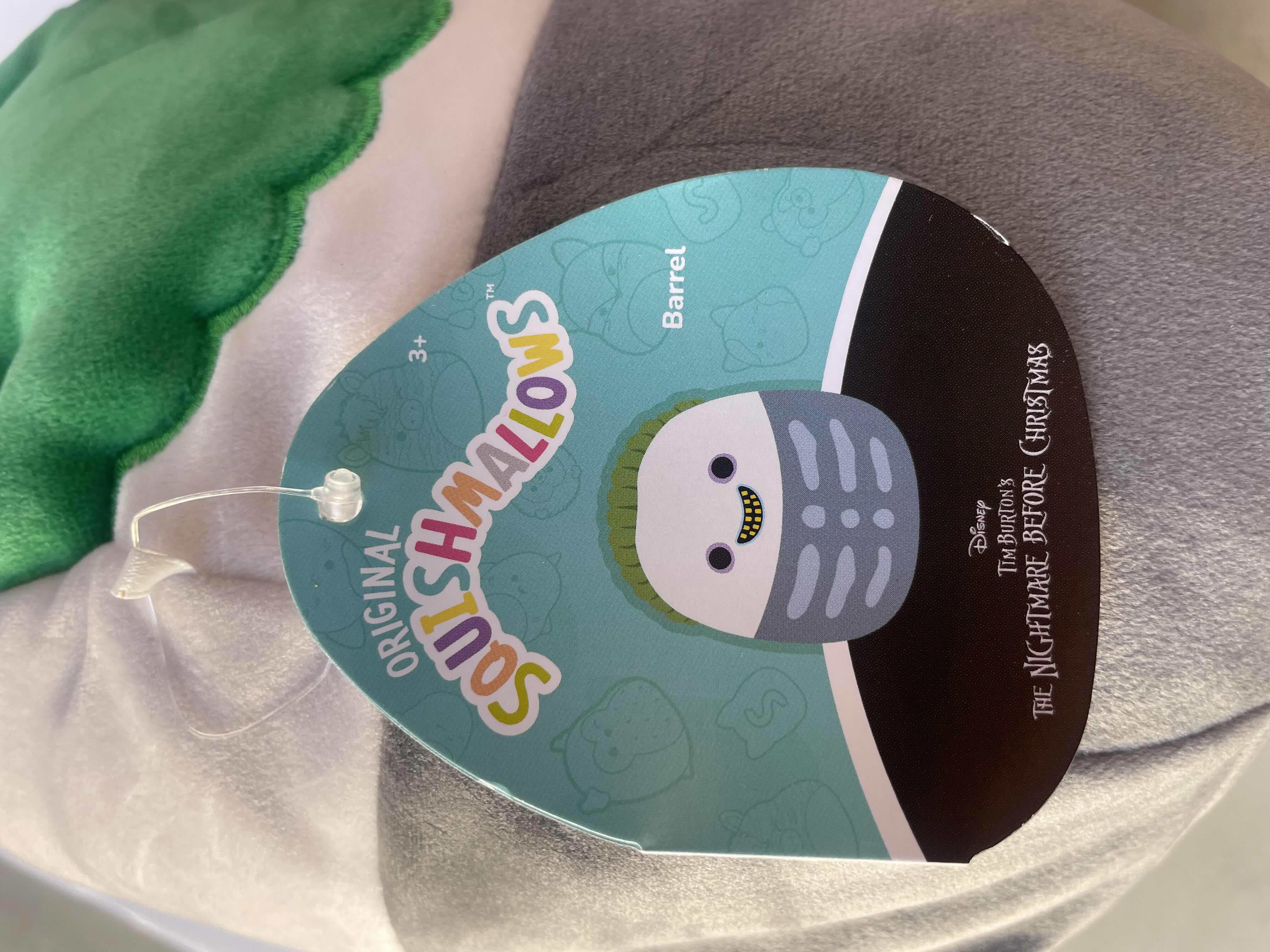 Photo 1 of DISNEY THE NIGHTMARE BEFORE CHRISTMAS SQUISHMALLOWS (3) - BARREL H10”,  SALLY H10” & LOCK H10” NWT
