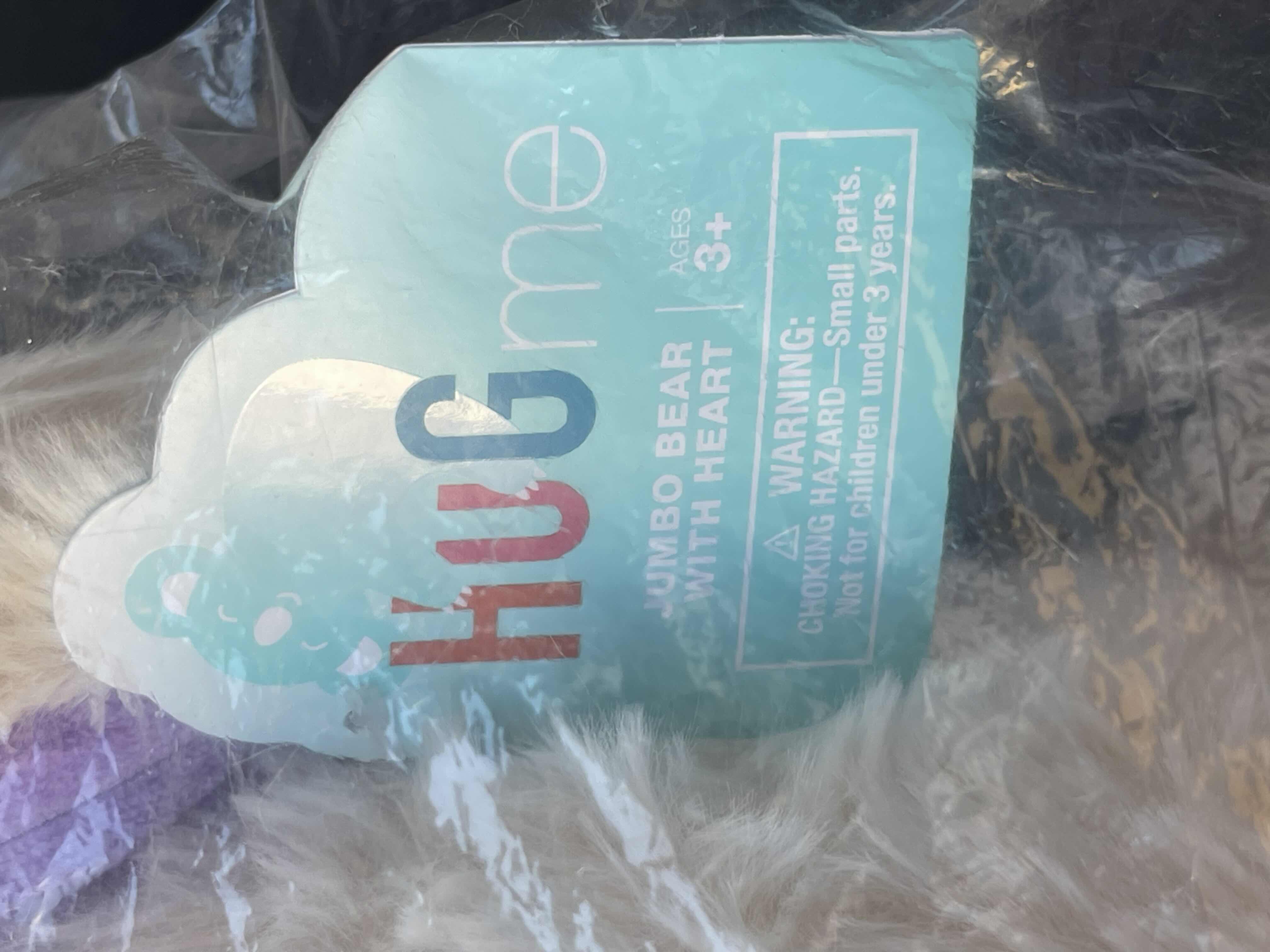 Photo 1 of NEW HUG ME JUMBO BEAR WITH HEART H22”