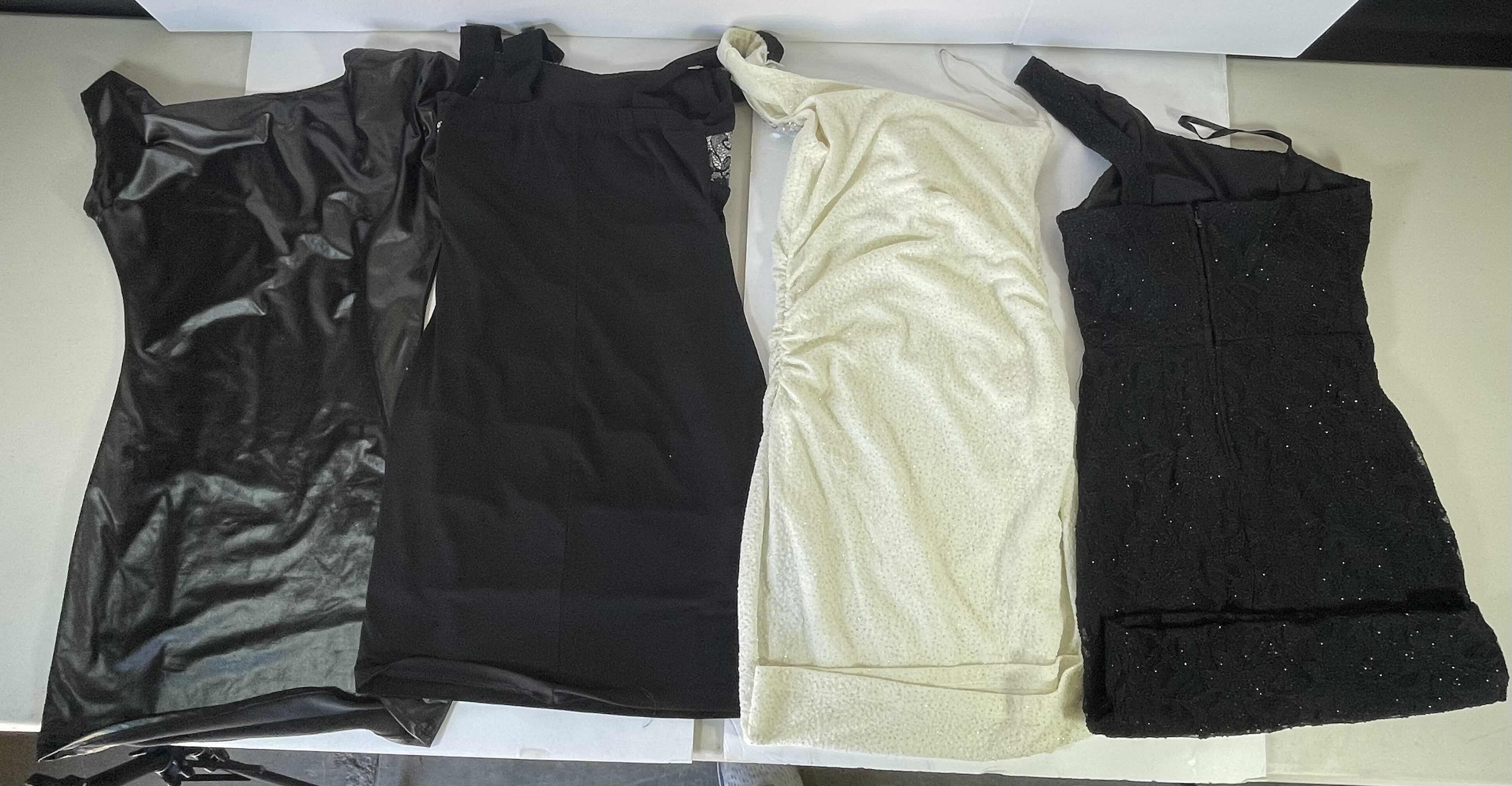 Photo 1 of WOMENS SHORT DRESSES (4) SIZE SMALL