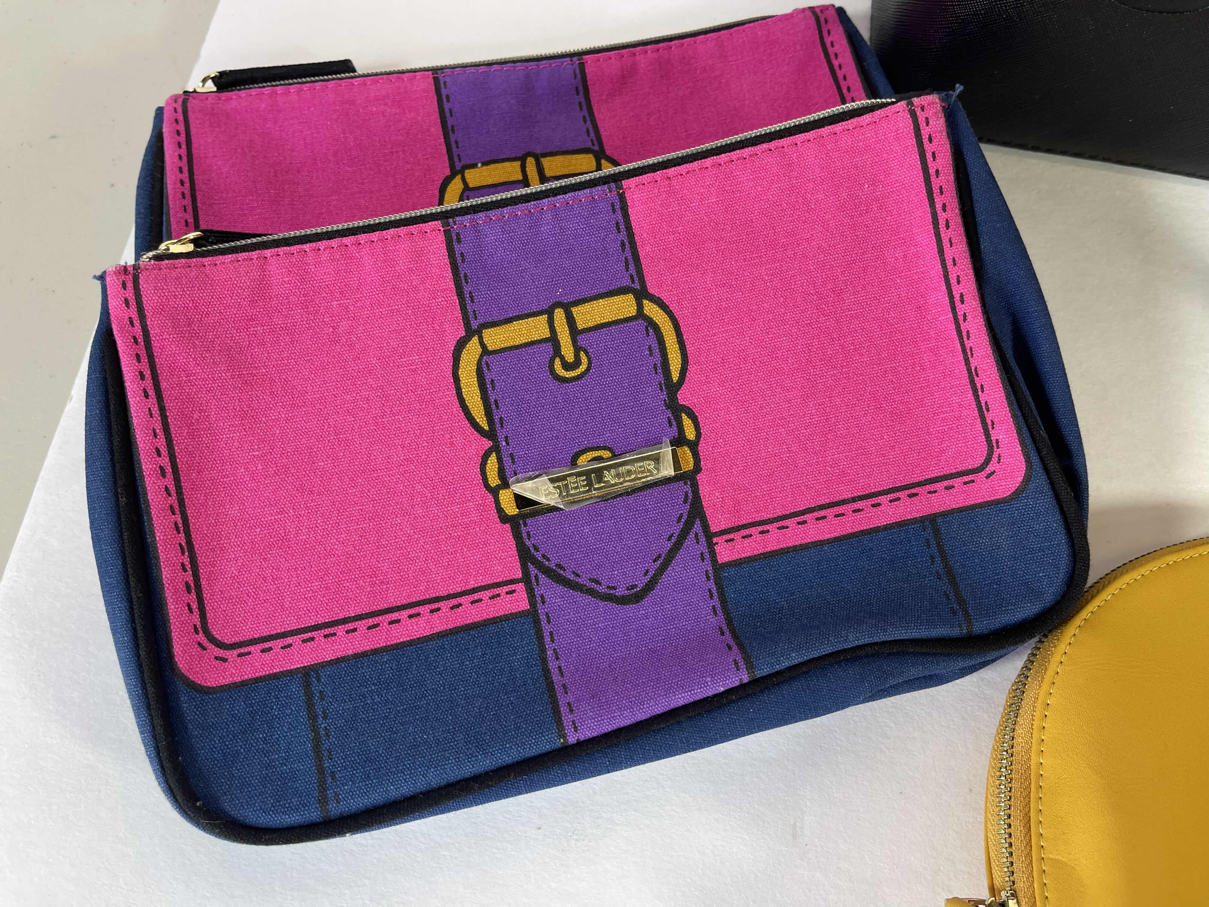 Photo 1 of VANITY COSMETIC BAGS (6) BEBE, ESTEE LAUDER & LANCÔME