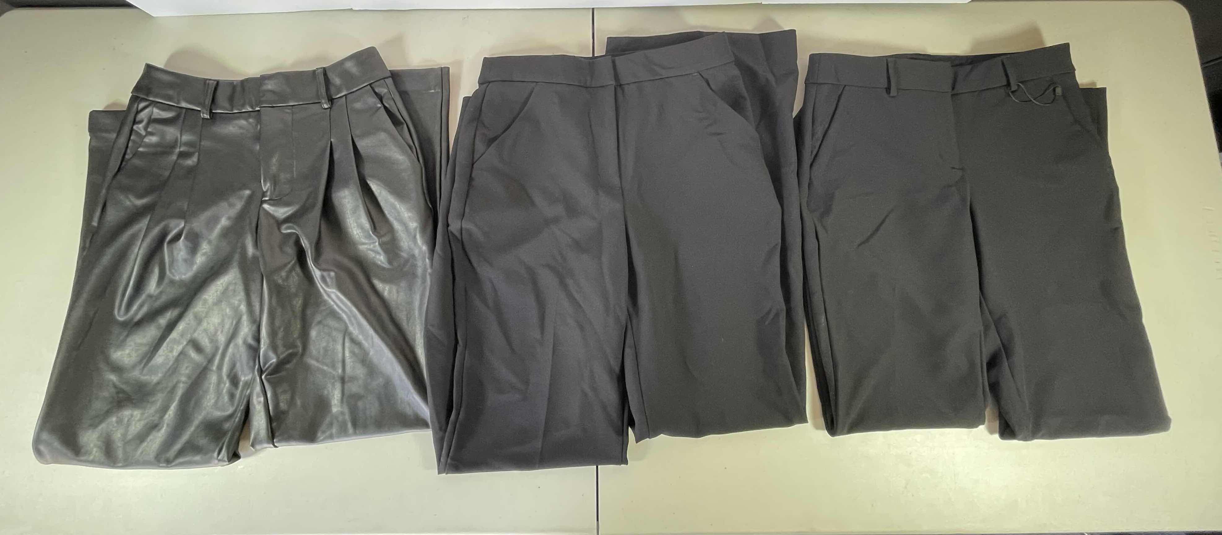 Photo 1 of WOMENS BLACK PANTS (3) CALVIN KLEIN SIZE O & EXPRESS SIZE 4R