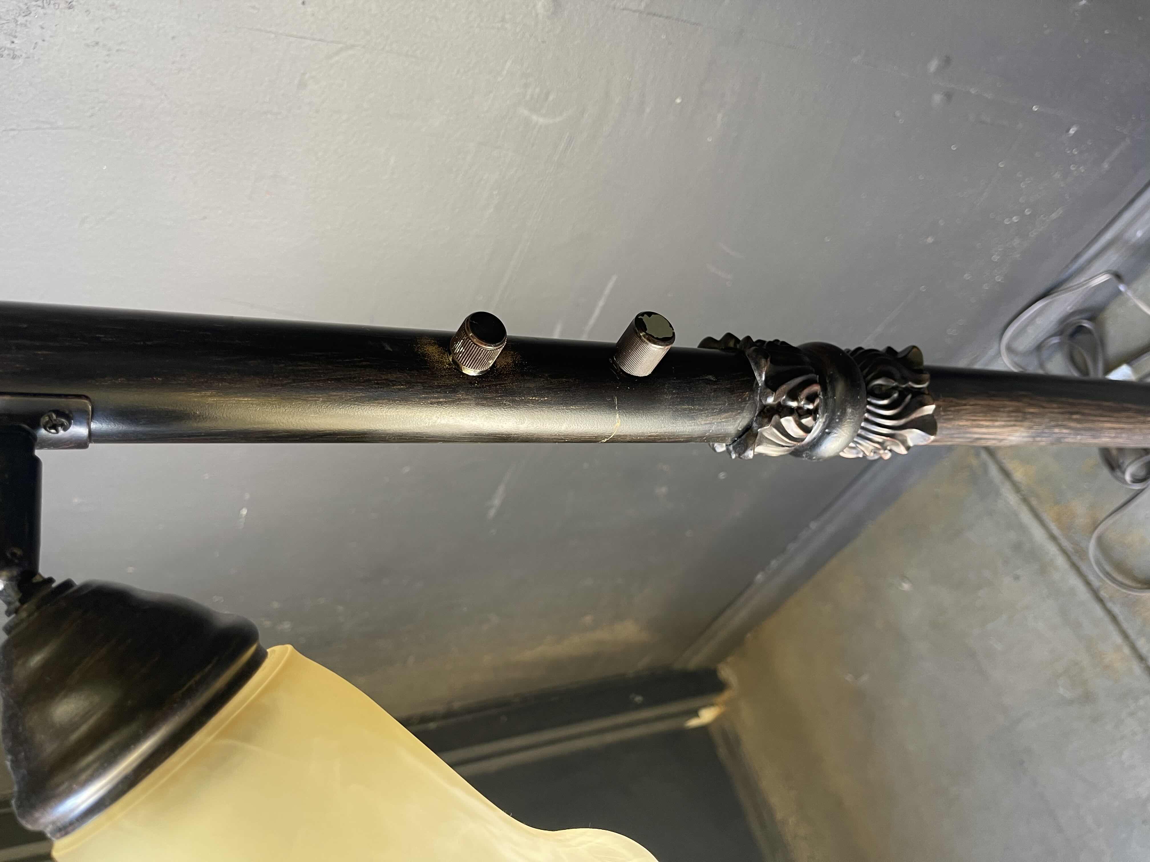 Photo 1 of KATHY IRELAND SONNET INDUSTRIAL VINTAGE TREE TORCHIERE FLOOR LAMP STANDING 72" MSRP $250