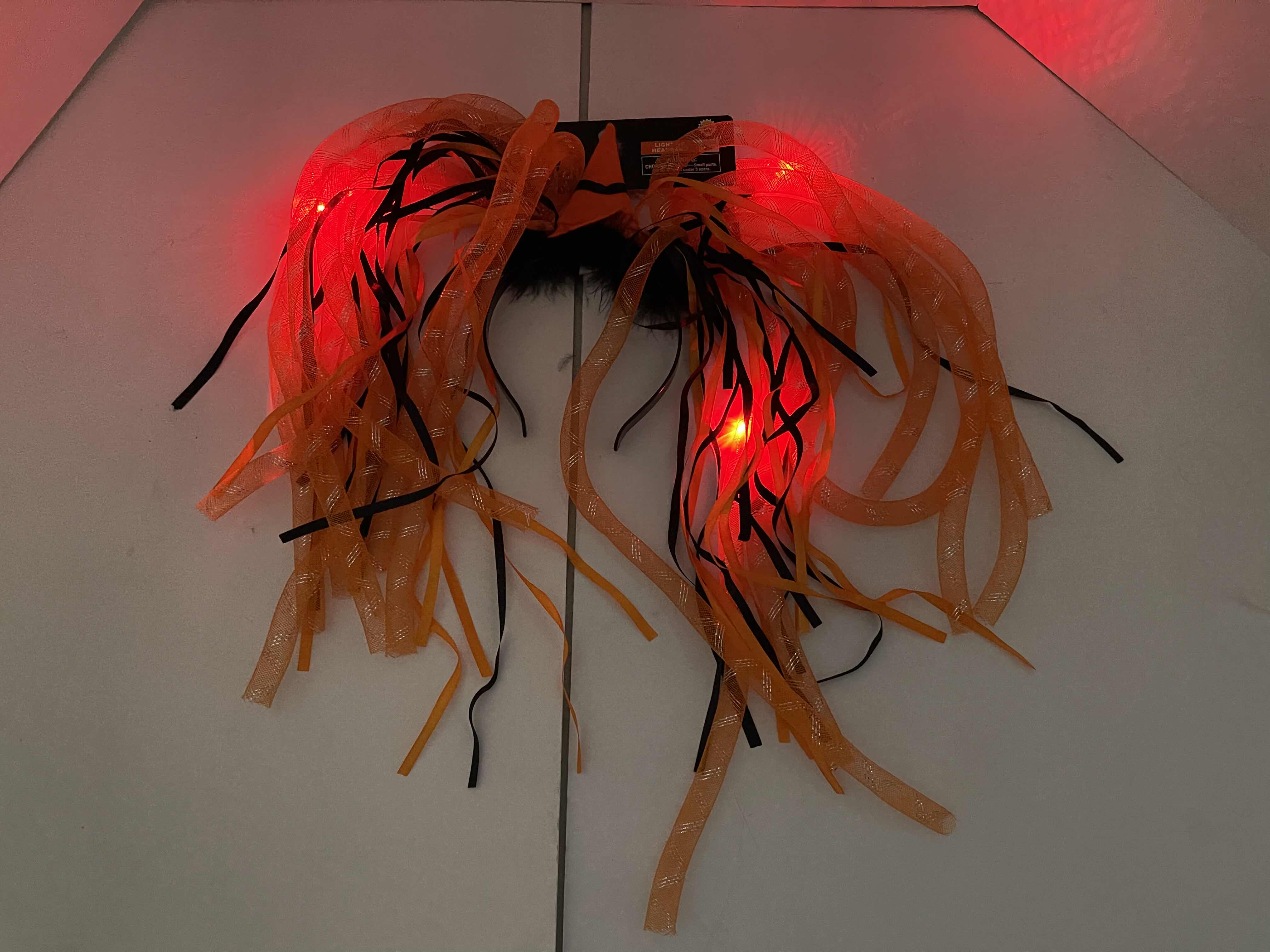 Photo 1 of NWT HAPPY HALLOWEEN LIGHT-UP HEADBAND BOX OF (12) MSRP $100