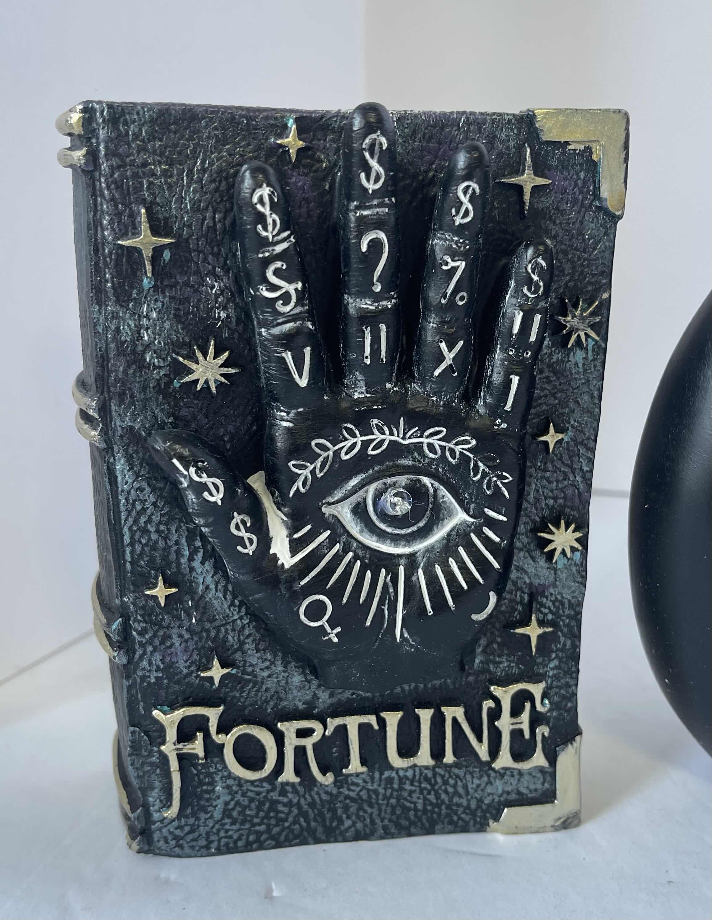 Photo 1 of HAPPY HALLOWEEN TABLE TOP PLASTIC HOME DECOR - HOCUS POCUS PUMPKIN & ASSORTED WITCH’S LIGHT UP BOOKS NEW