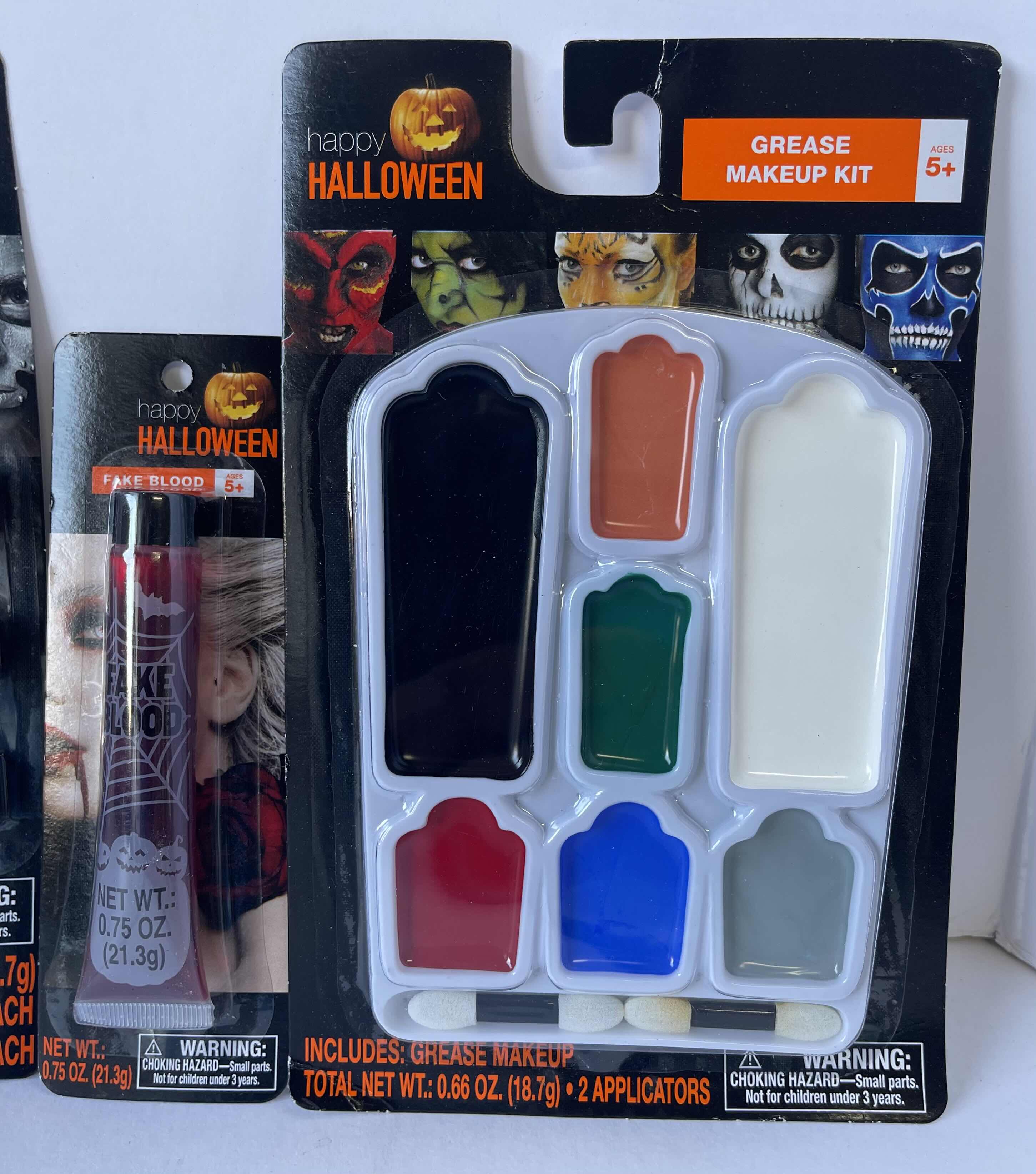Photo 1 of HALLOWEEN ASSORTED COSTUME MAKE UP KITS (4)