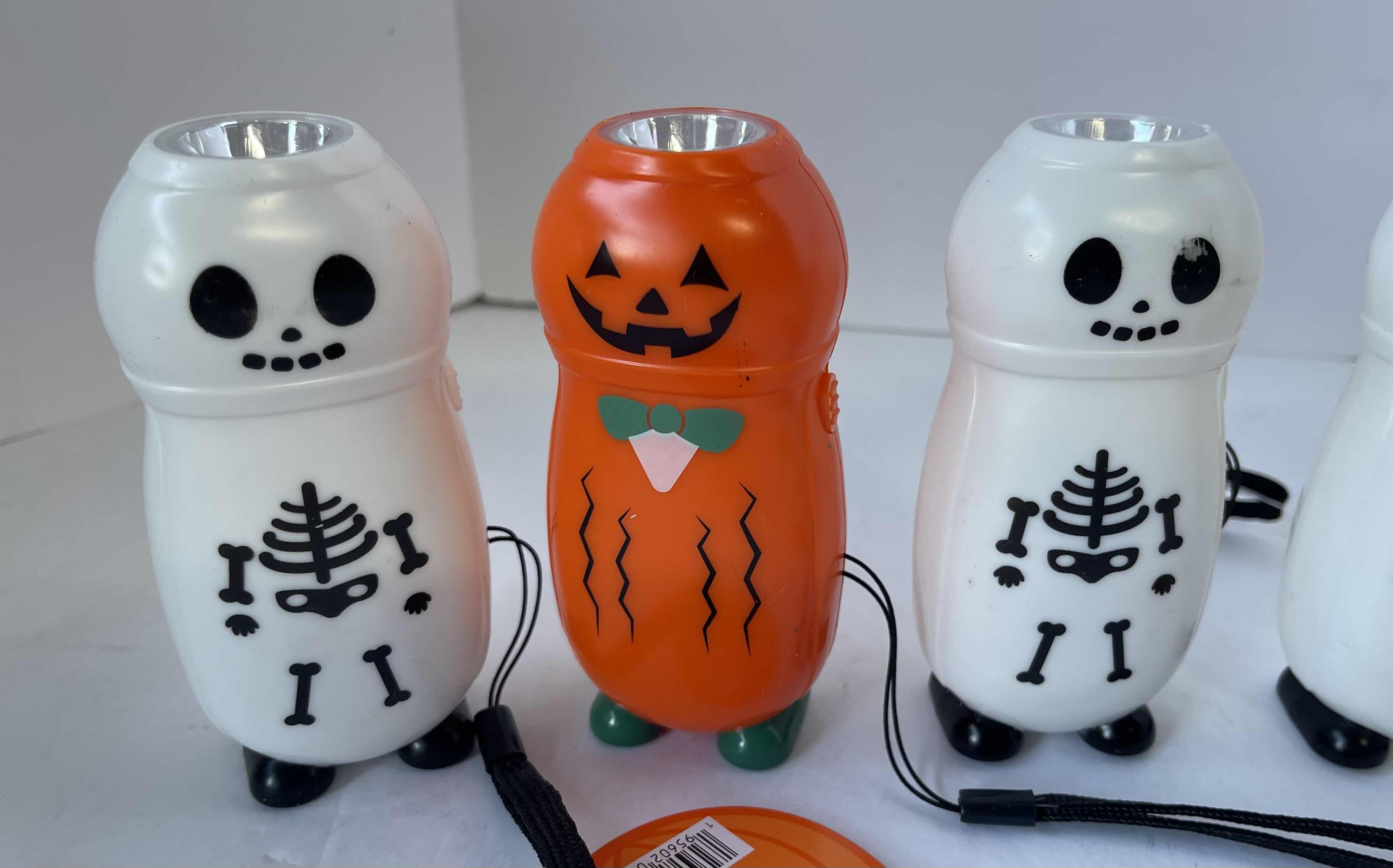 Photo 1 of CHARACTER HALLOWEEN FLASHLIGHTS (6) NWT