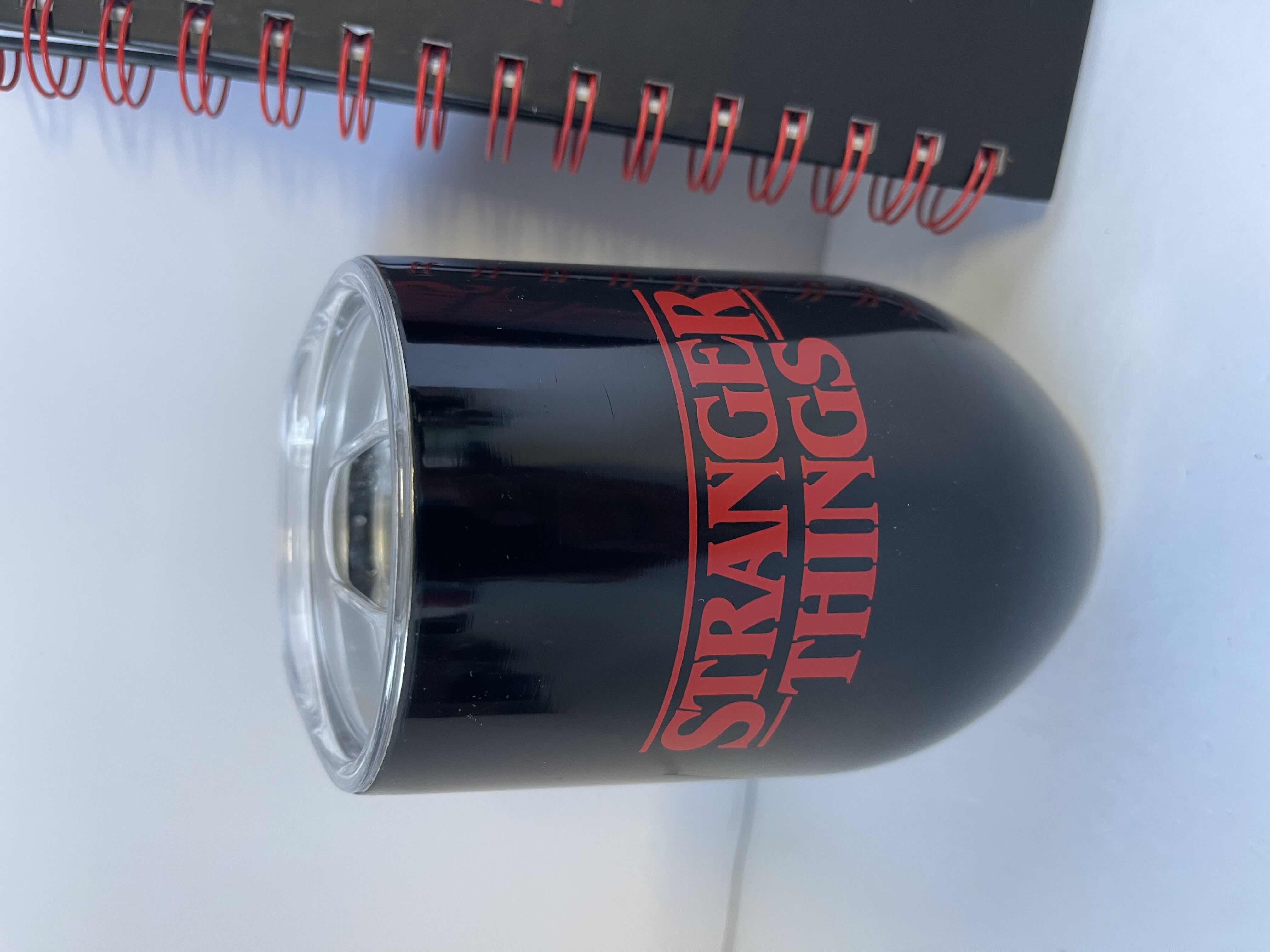 View 3 of STRANGER THINGS JOURNAL NOTEBOOK WITH METAL TUMBLERS 13.5 FL OZ (2)