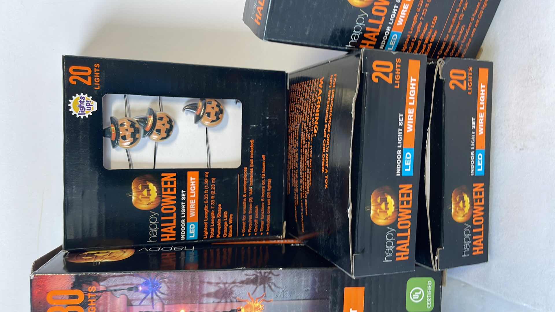 Photo 1 of LED HALLOWEEN LIGHT SETS (7)