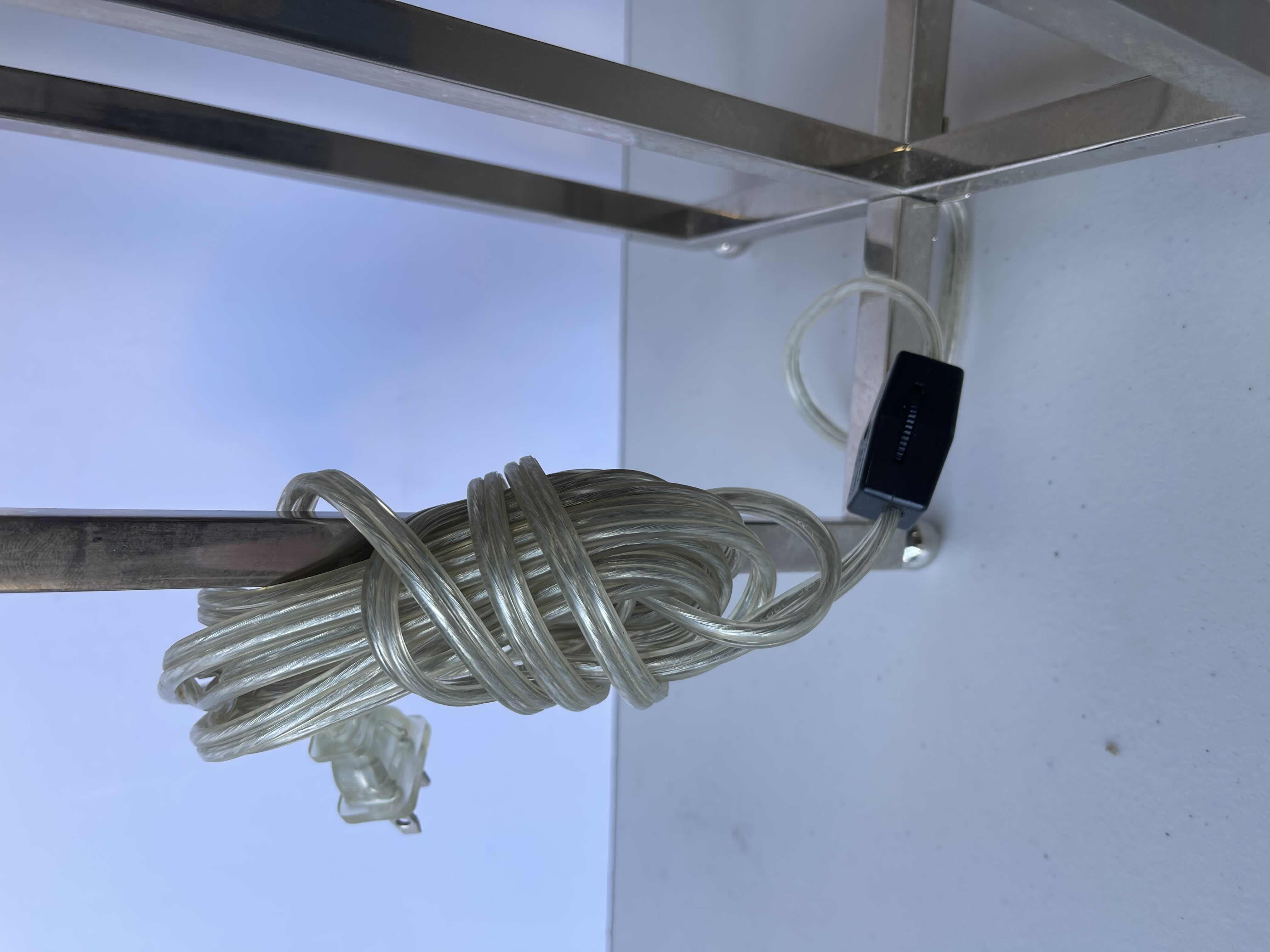 Photo 1 of LOUIS BALDINGER & SONS TWO LIGHT TABLE LAMP H27” 