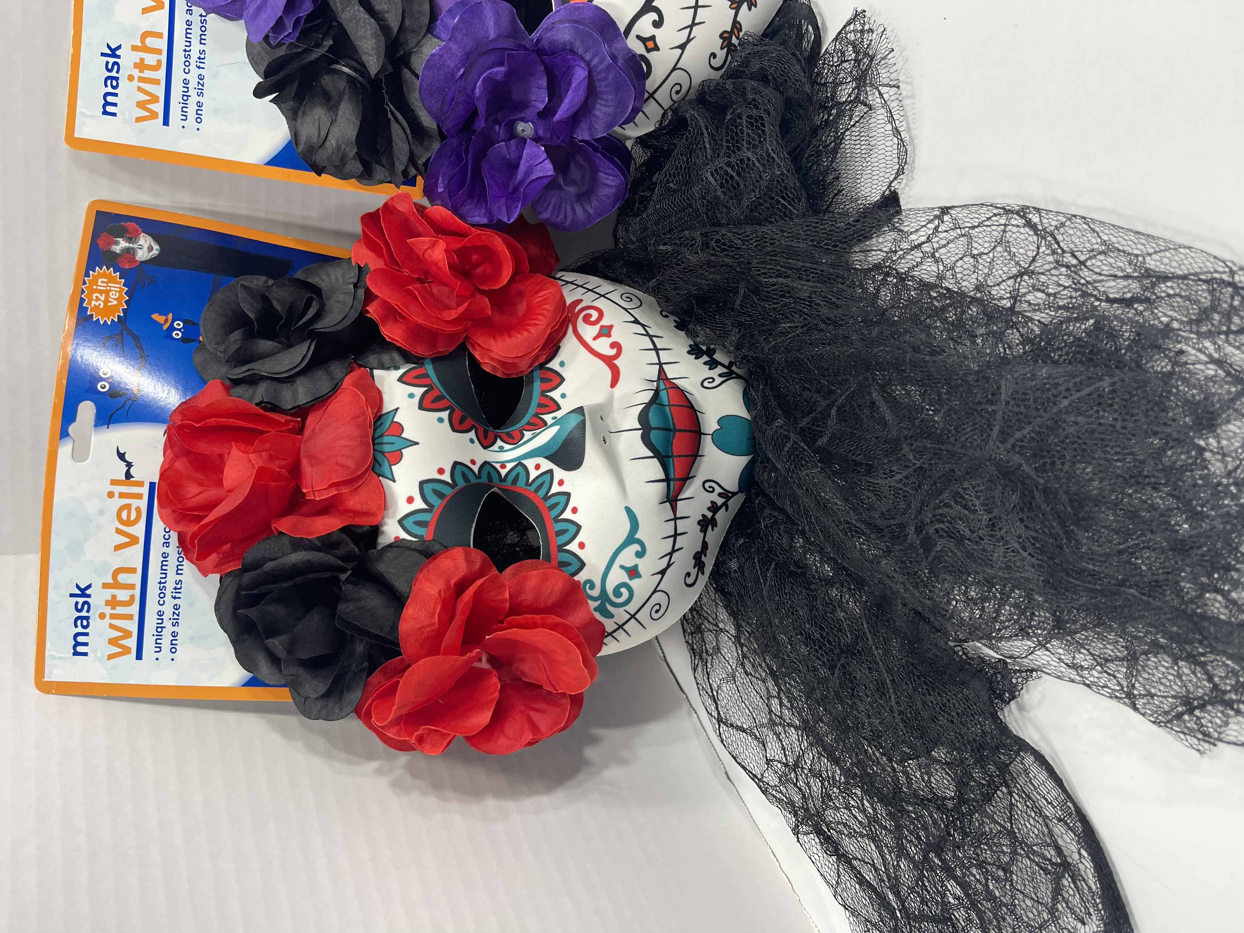 Photo 1 of FLOWER MASK WITH 31” VEIL (3) MSRP $45
