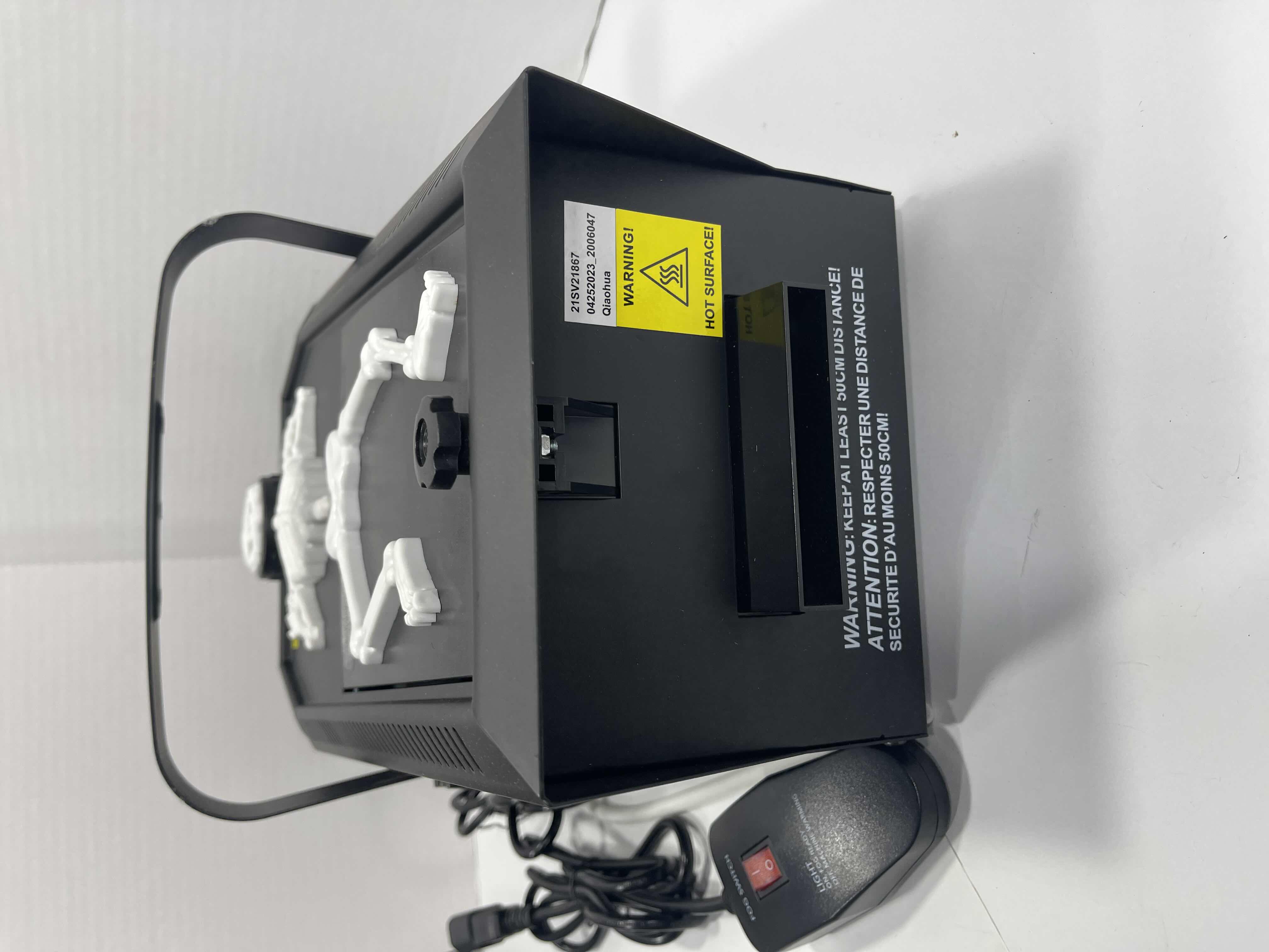 Photo 1 of HOME ACCENTS SKELETON CASKET GROUND FOGGER 400 WATT