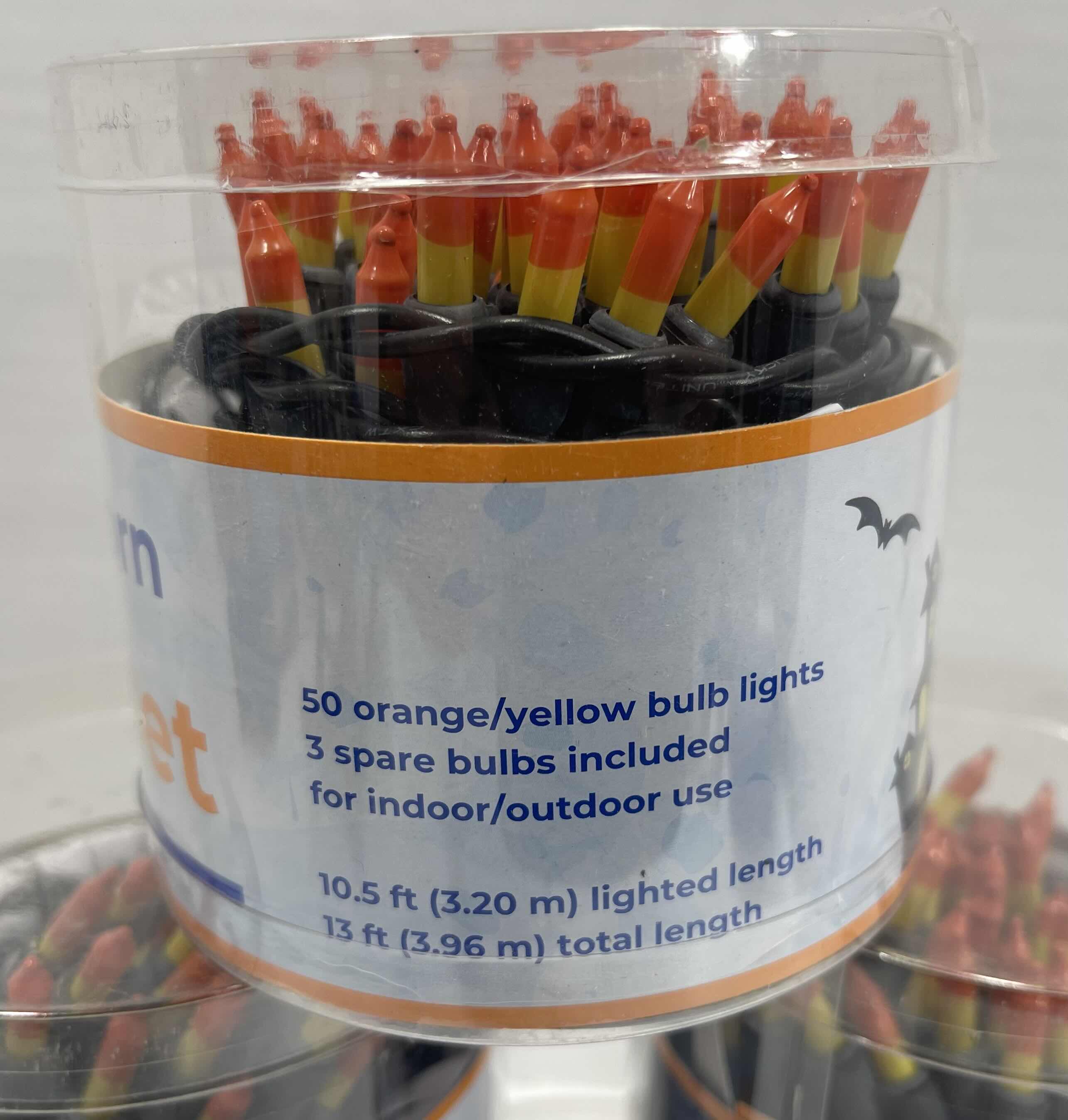 Photo 1 of CANDY CORN LIGHT SET (6) LIGHTED LENGTH 10.5’ PER SET MSRP $48