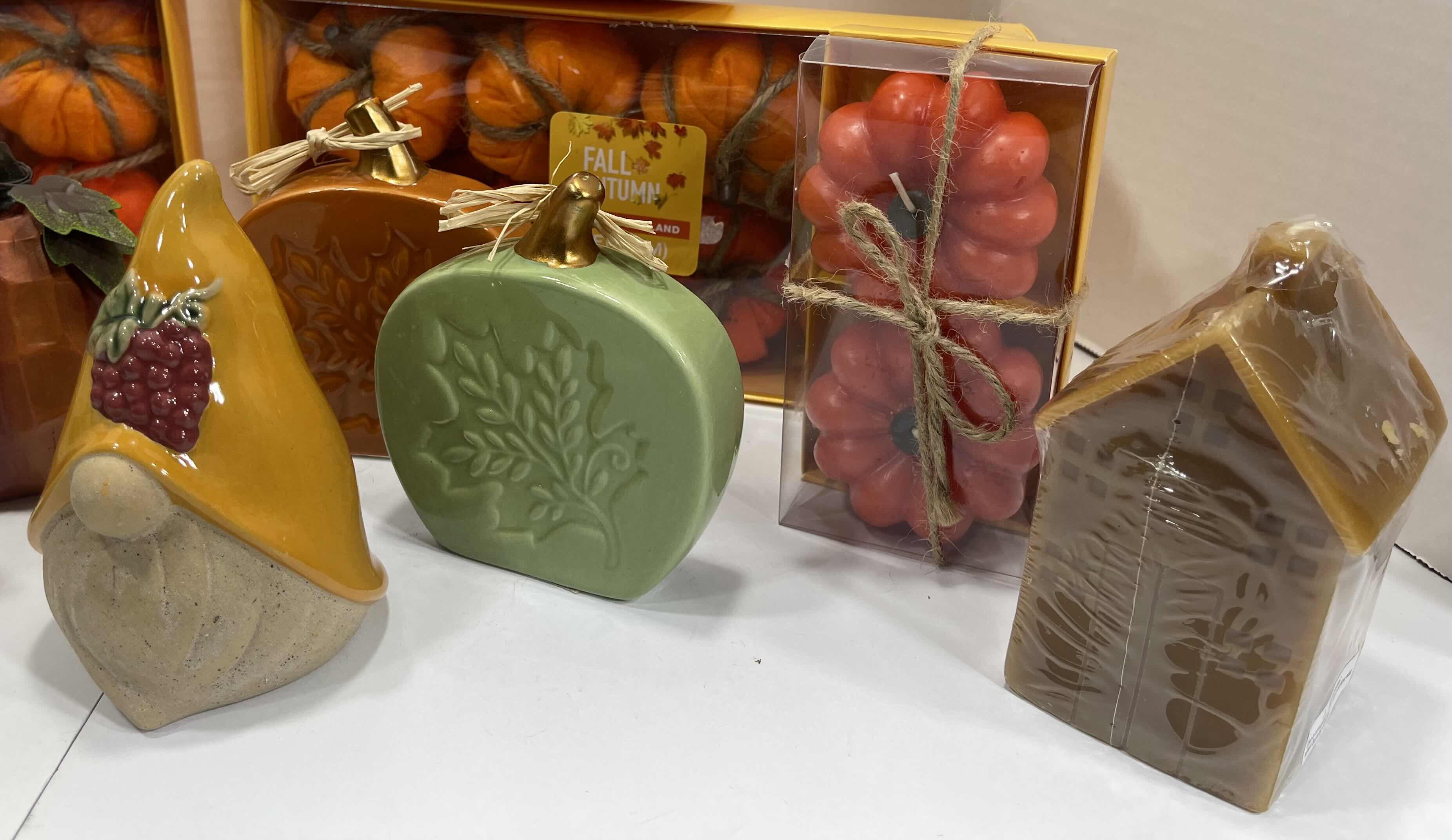 Photo 1 of FALL INTO AUTUMN HOME DECOR ITEMS LARGE ASSORTMENT (14 ITEMS) MSRP $60