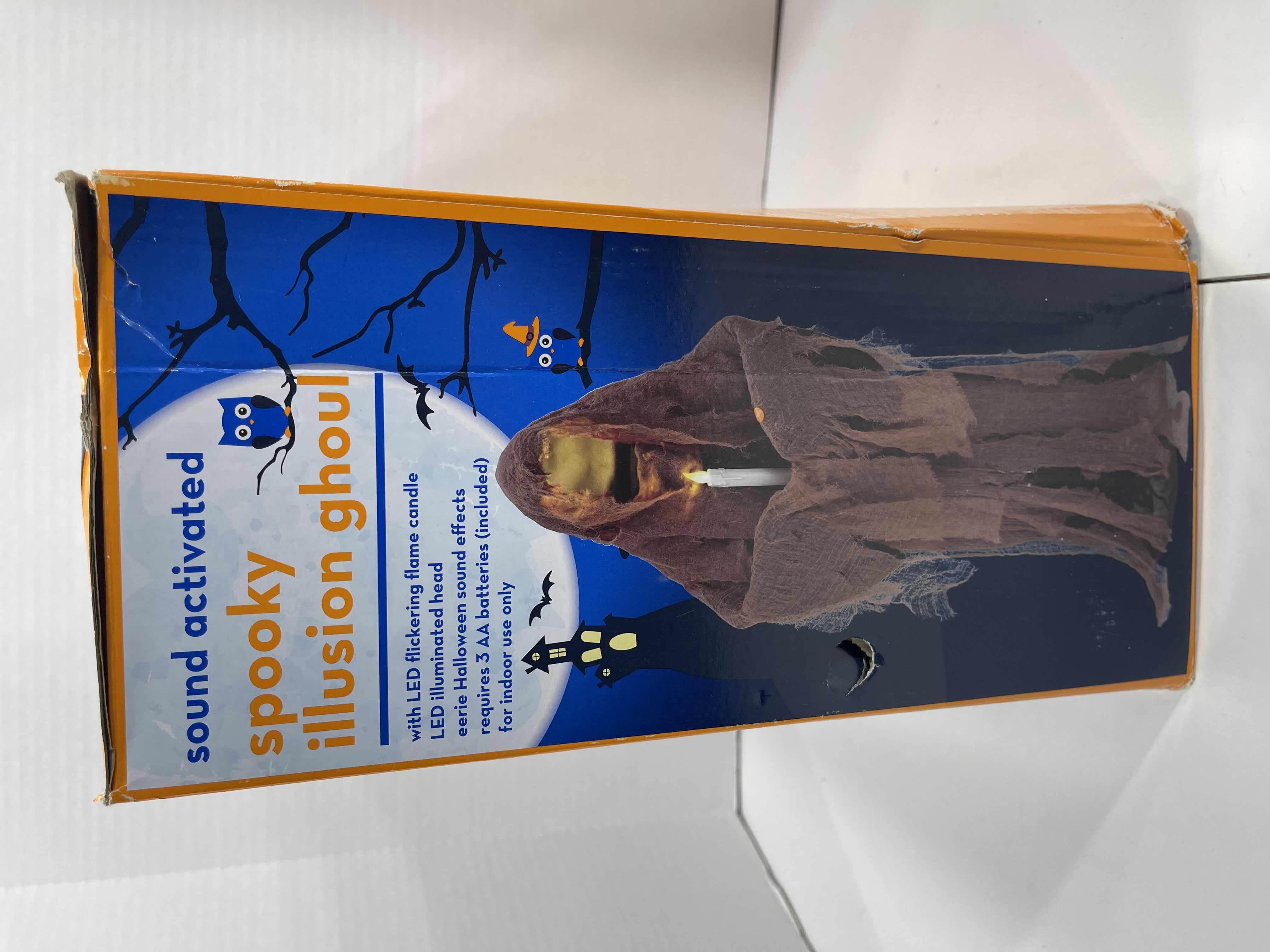 Photo 1 of SPOOKY ILLUSION GHOUL 42” SOUND ACTIVATED NEW MSRP $69.99