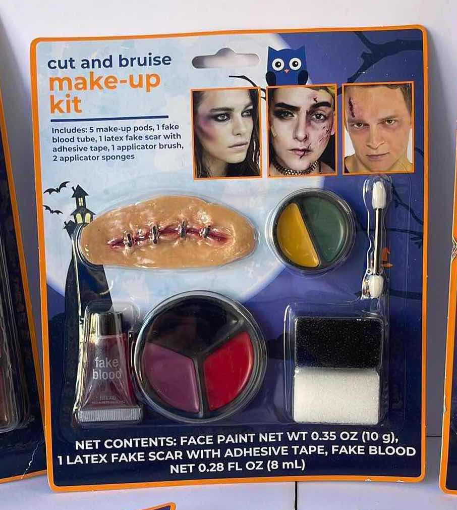 View 2 of HALLOWEEN MAKE-UP KITS ASSORTMENT (10 ITEMS) MSRP $40